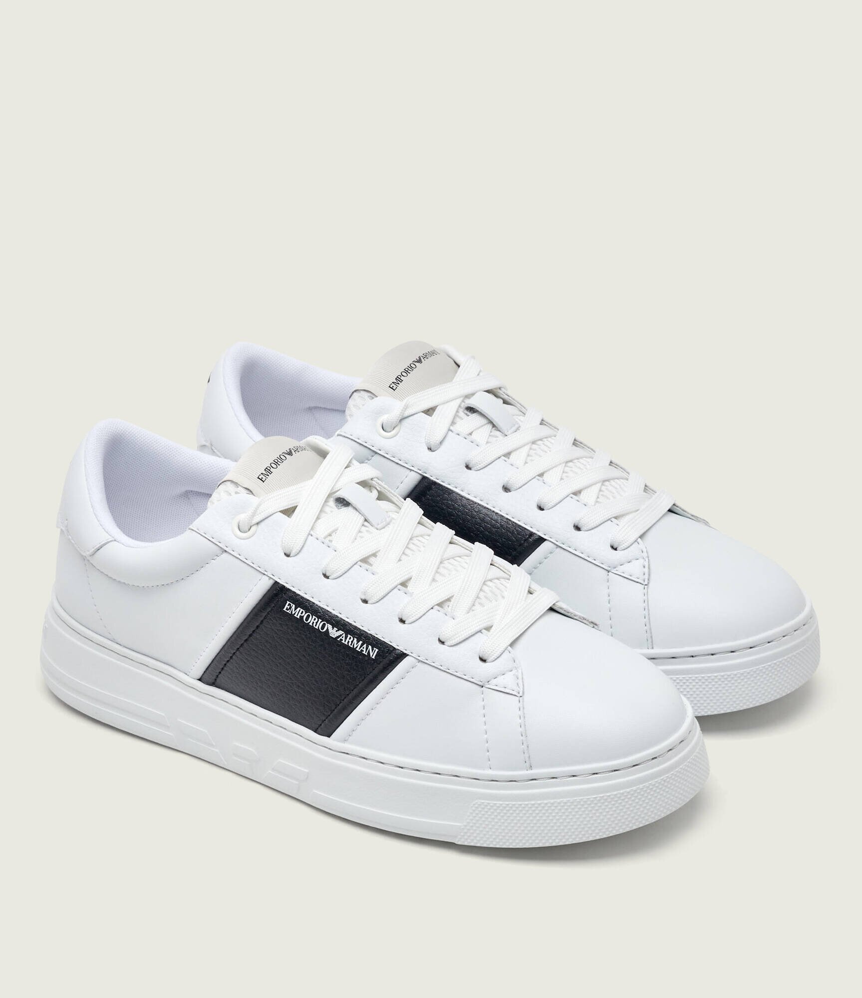Emporio Armani Teniși din piele