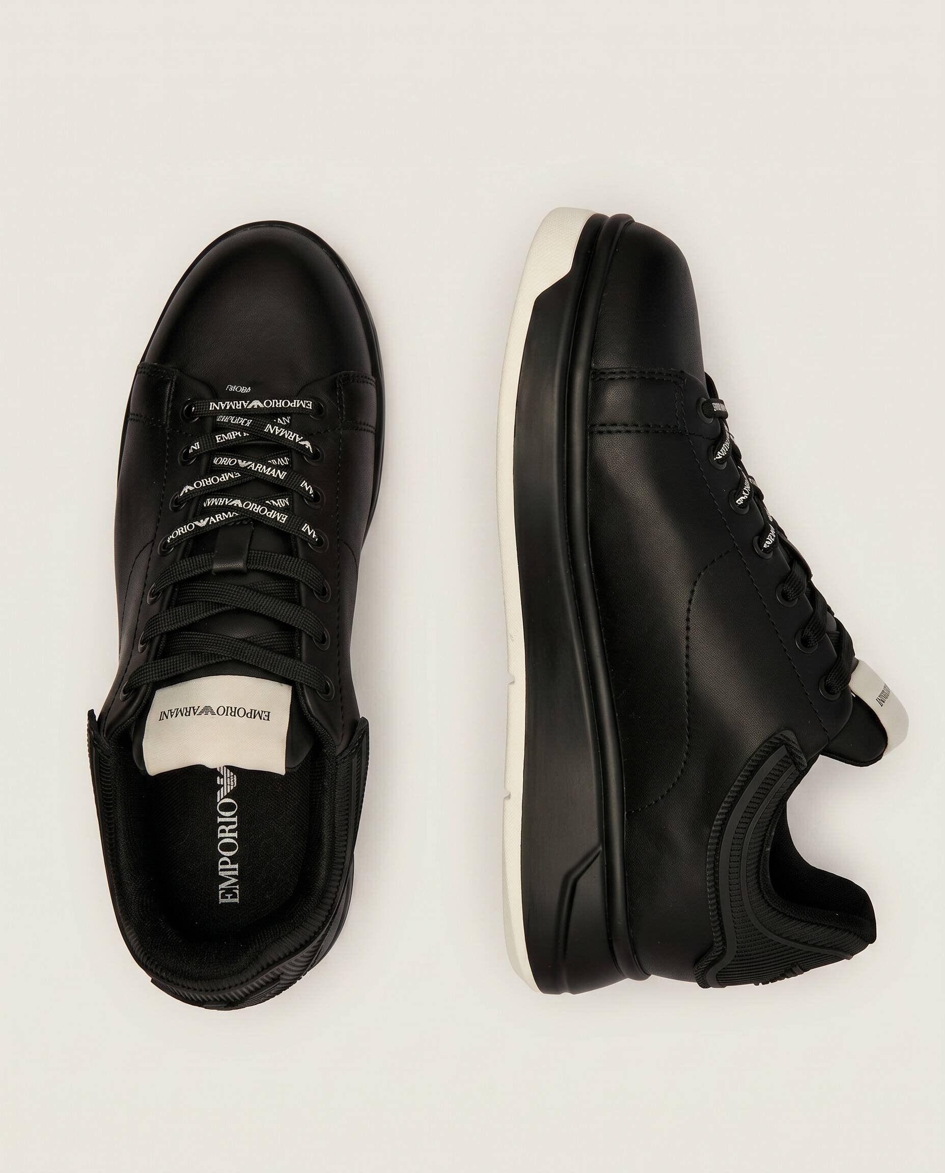 Emporio Armani Teniși din piele