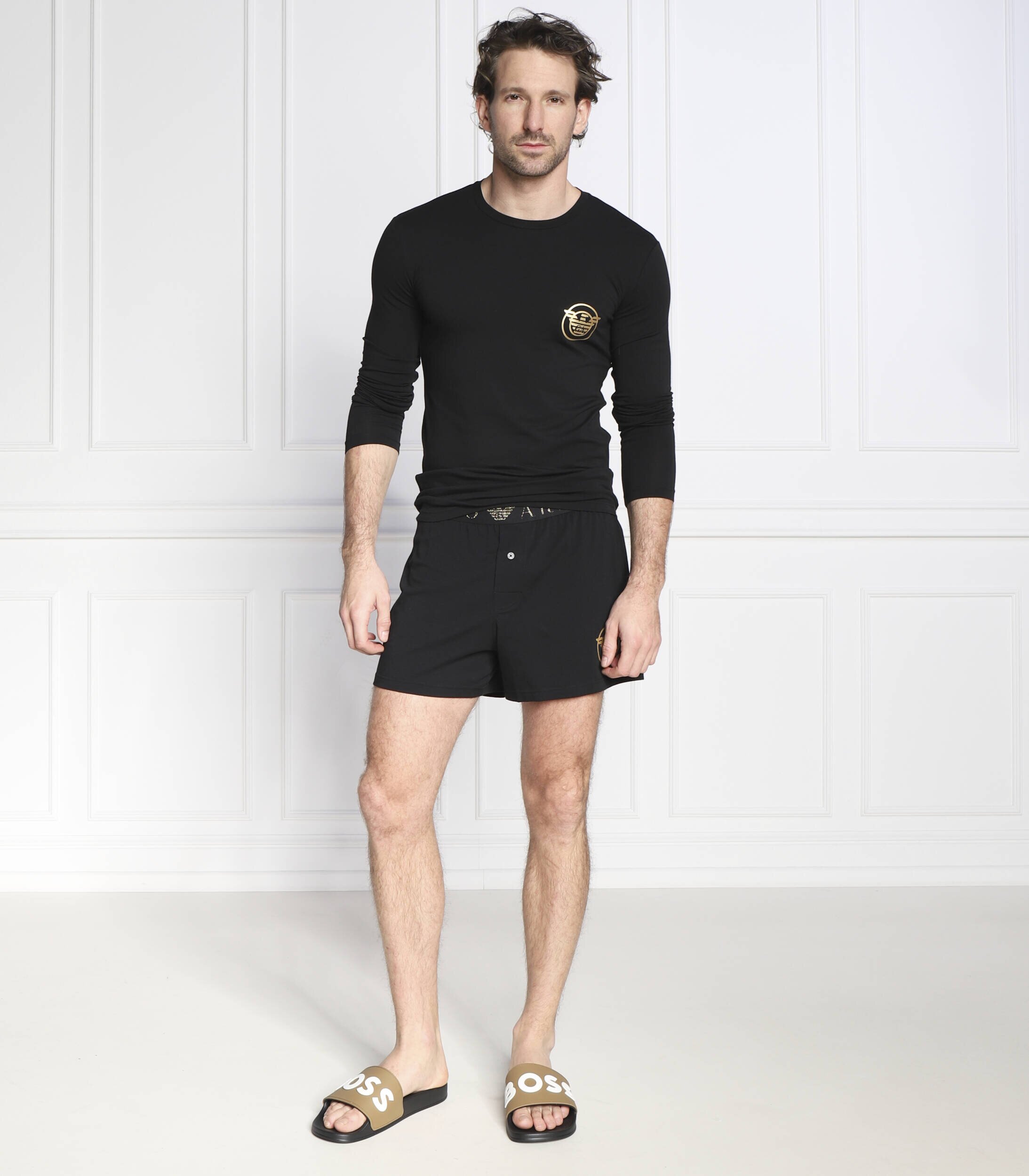 Emporio Armani Top de pijama | Slim Fit
