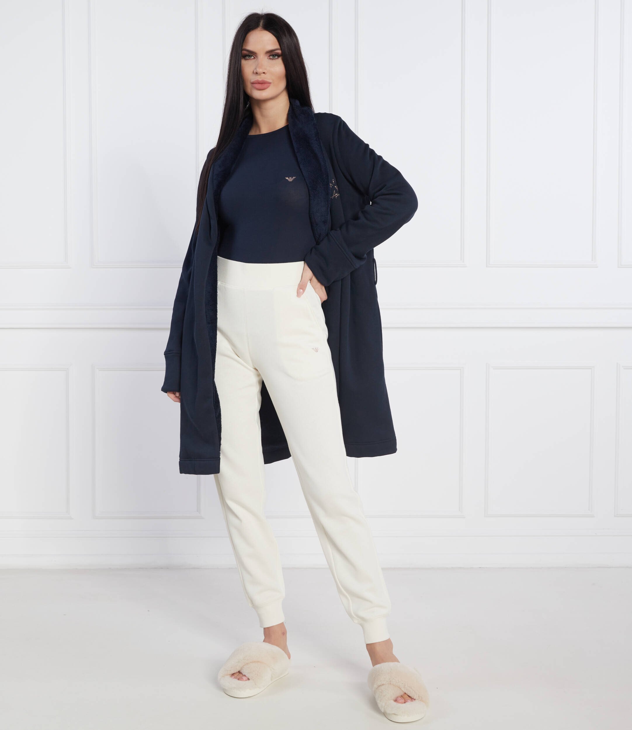 Emporio Armani Top de pijama | Slim Fit