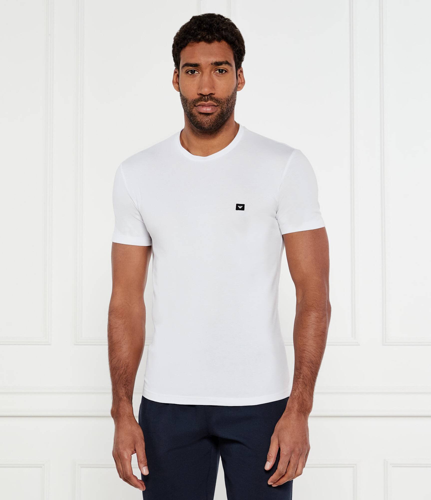 Emporio Armani Tricou | Slim Fit | stretch pique