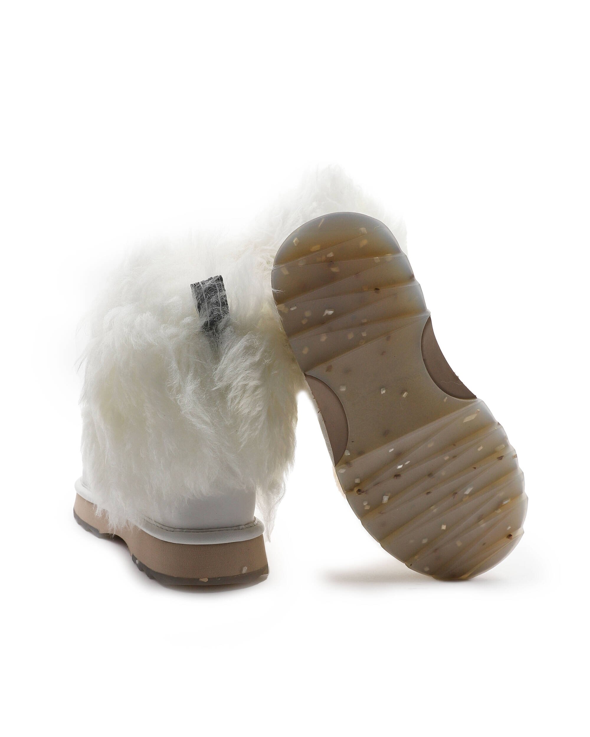 EMU Australia Bocanci Blurred Glossy cu adaos de lână | skóra