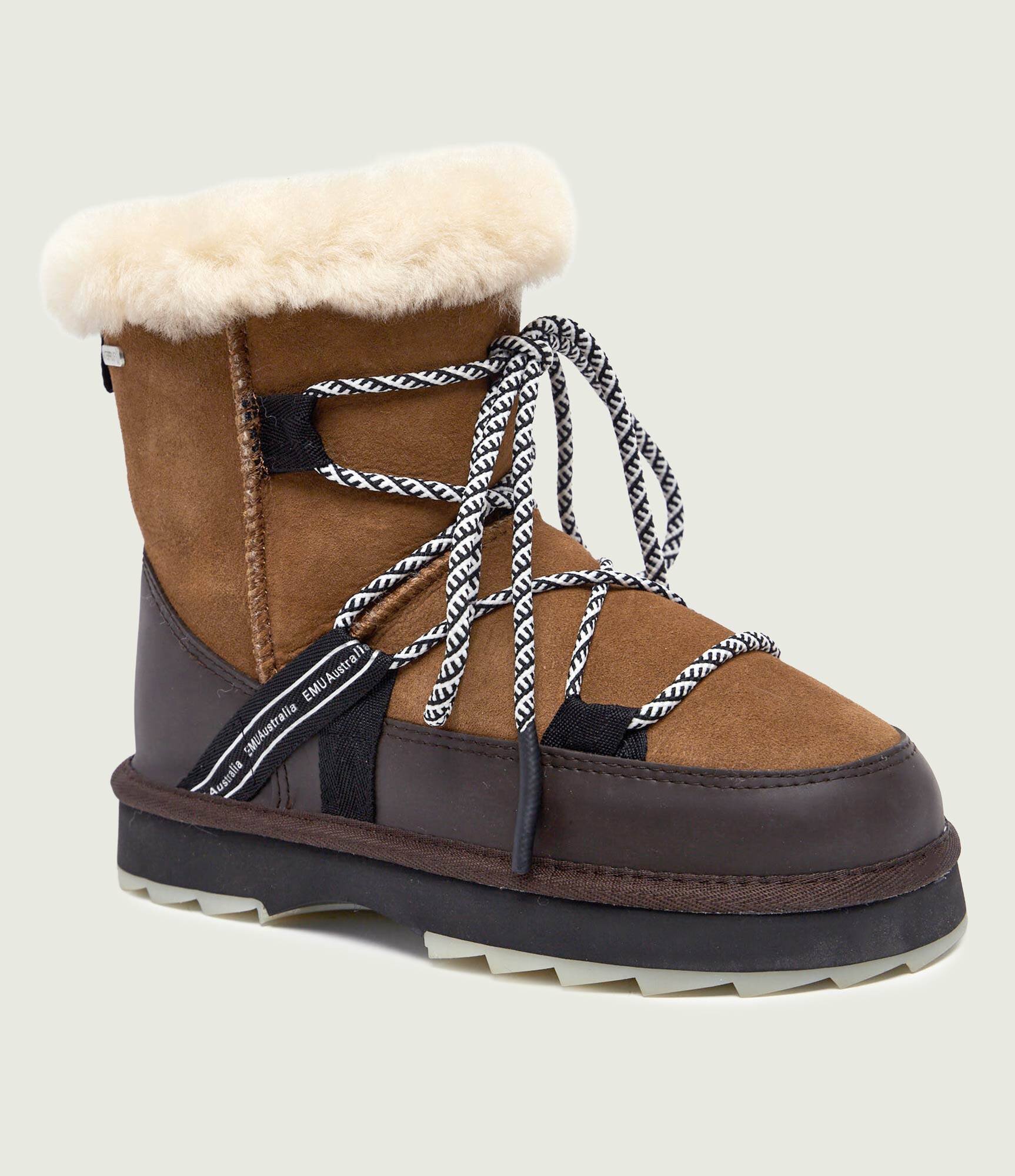 EMU Australia Bocanci Blurred | shearling | zamsz | lână