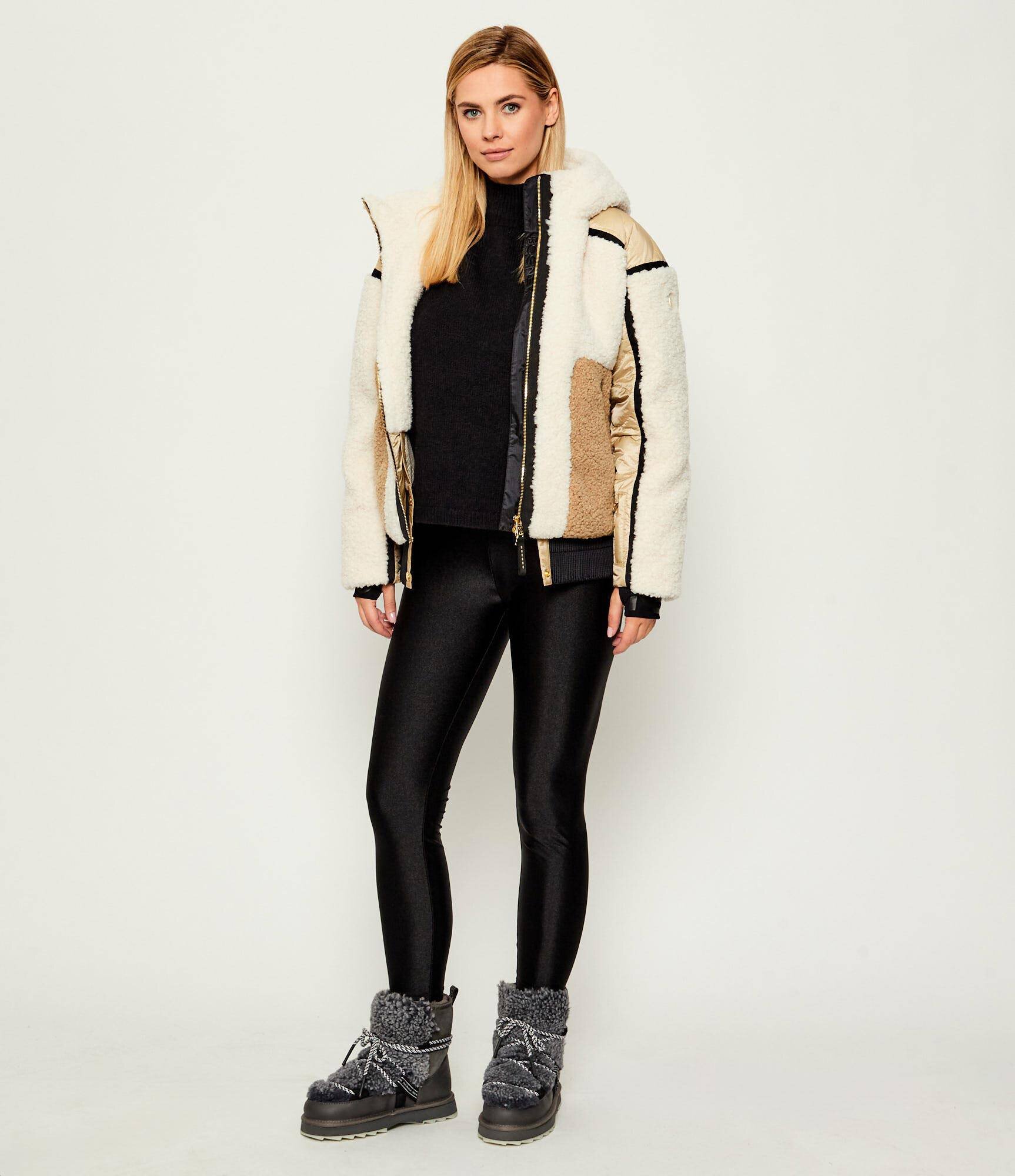EMU Australia Bocanci Blurred Teddy | shearling | skóra | piele întoarsă