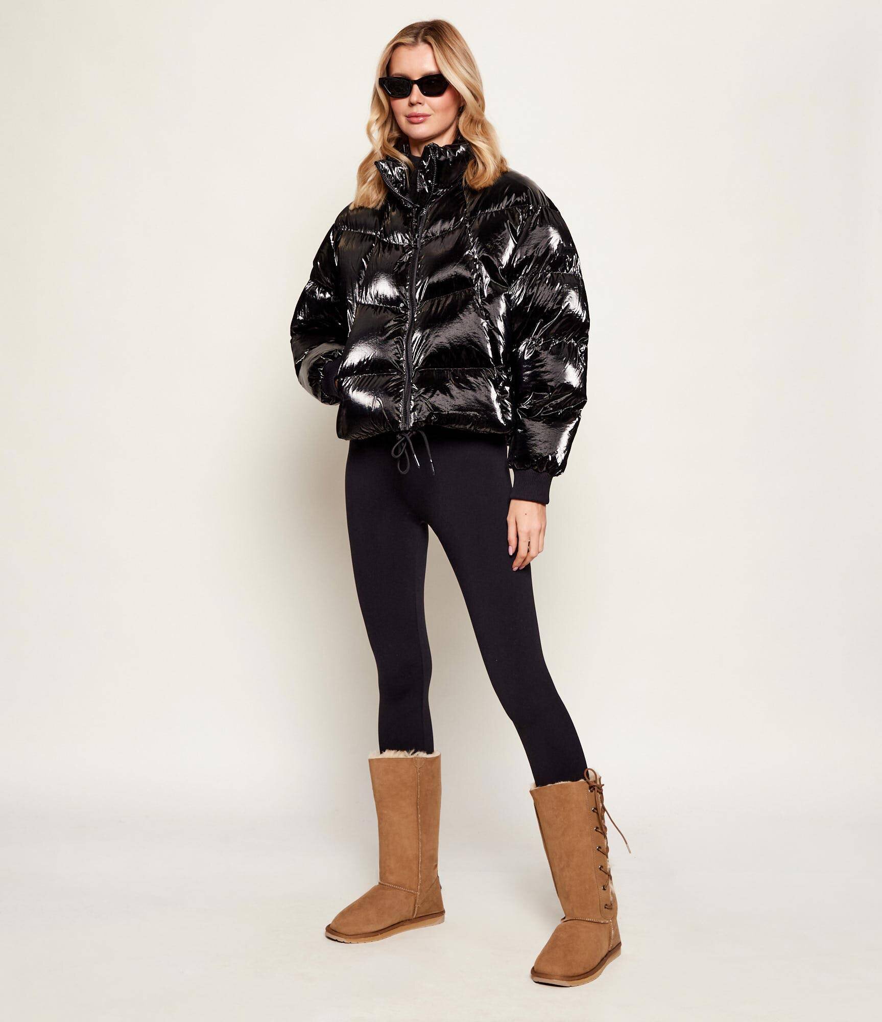 EMU Australia Bocanci Platinum Hi Lace | lână | piele întoarsă