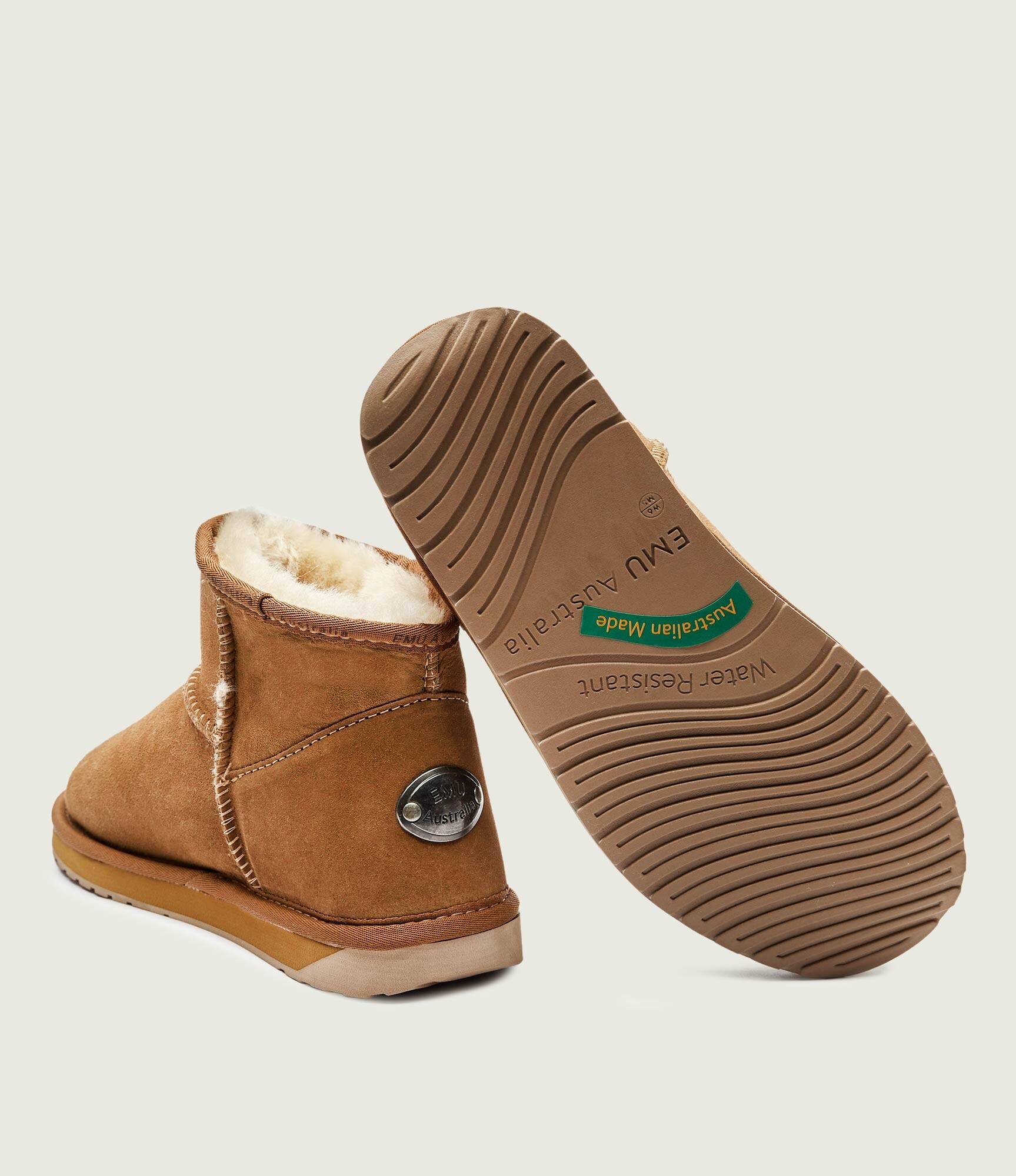 EMU Australia Bocanci Platinum Slim Darling | lână | piele întoarsă