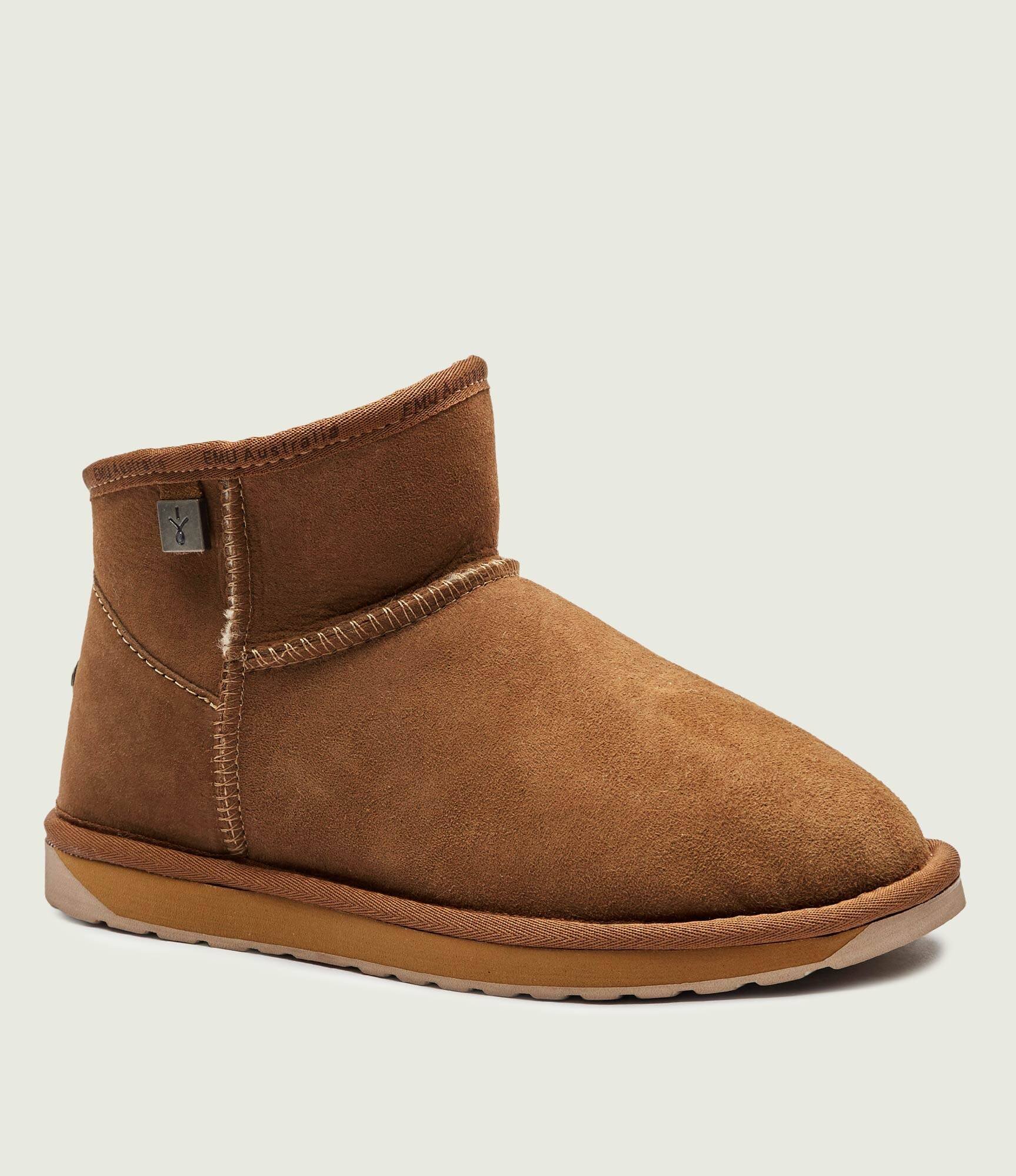 EMU Australia Bocanci Platinum Slim Darling | lână | piele întoarsă