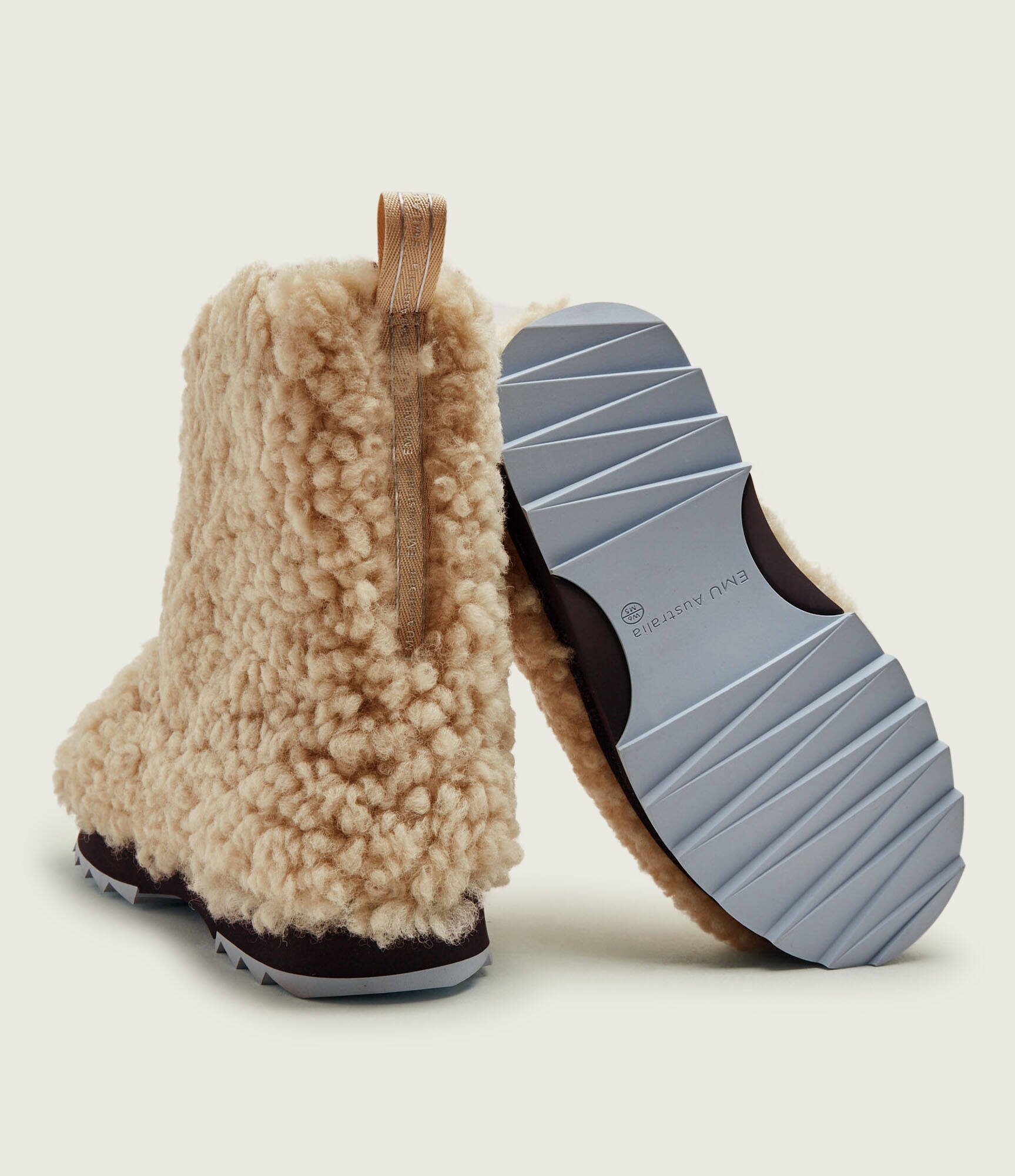 EMU Australia Bocanci Sharky Lo Teddy| Emu X WN | shearling | wełna