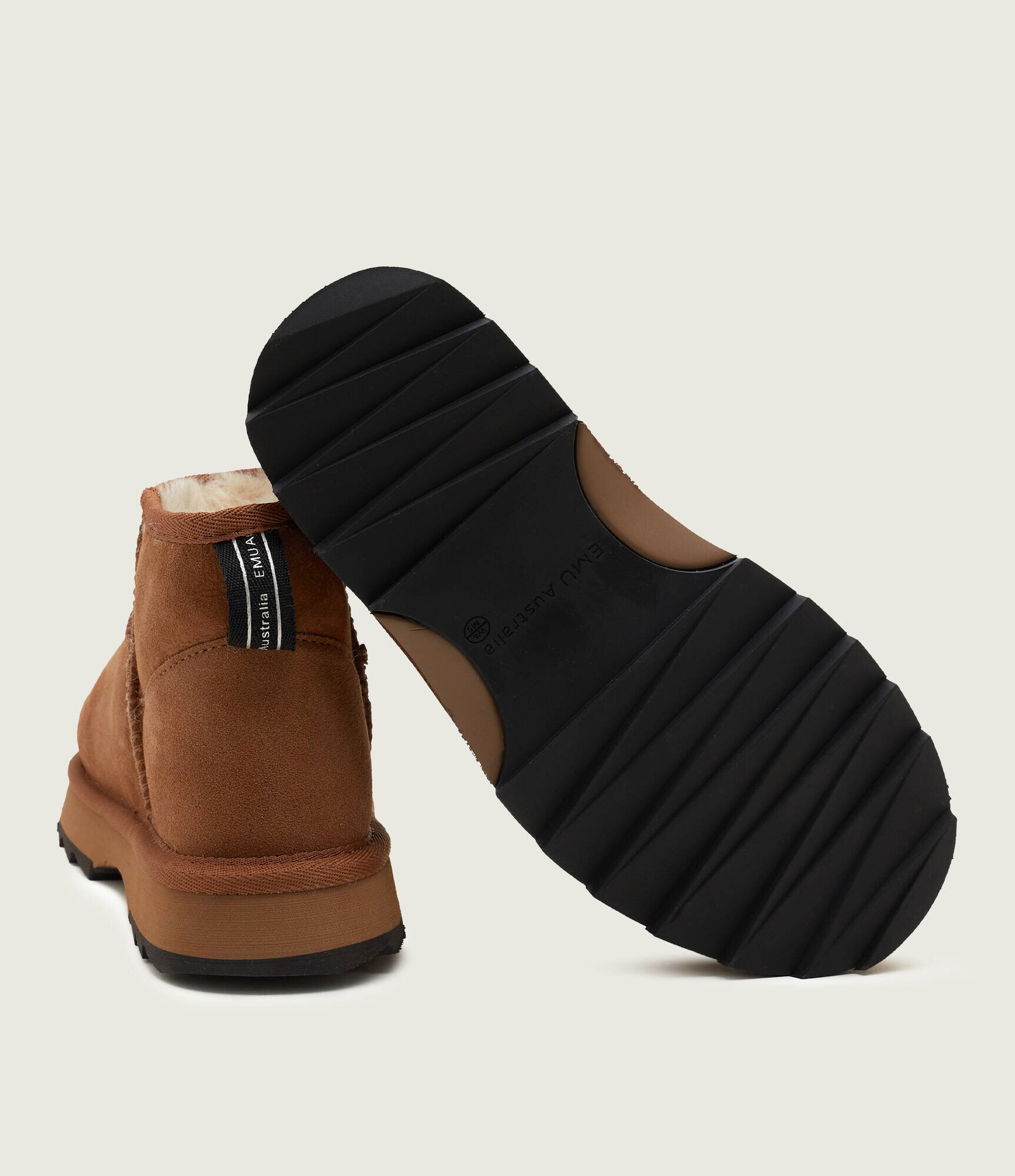 EMU Australia Bocanci Sharky Micro | lână | piele întoarsă
