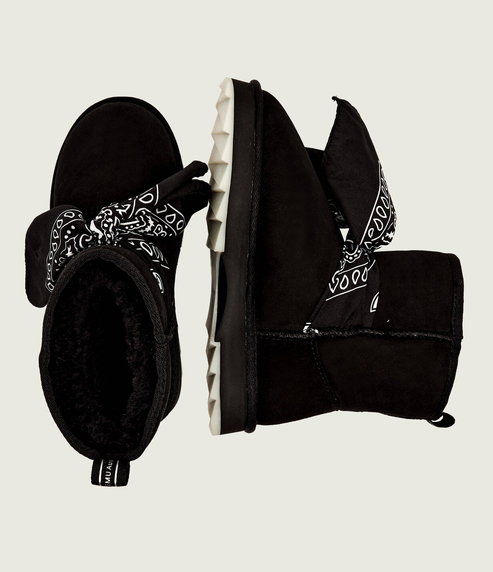 EMU Australia Bocanci Sharky Mini Bandana | piele întoarsă