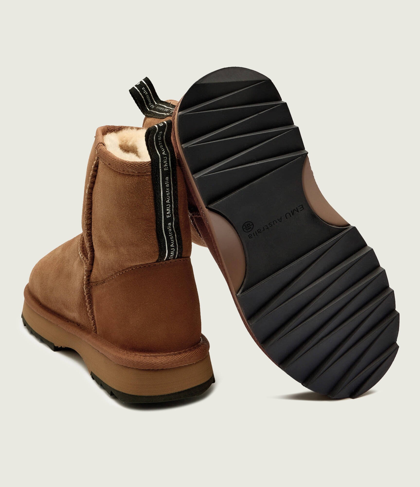 EMU Australia Bocanci Sharky Mini | piele întoarsă | lână