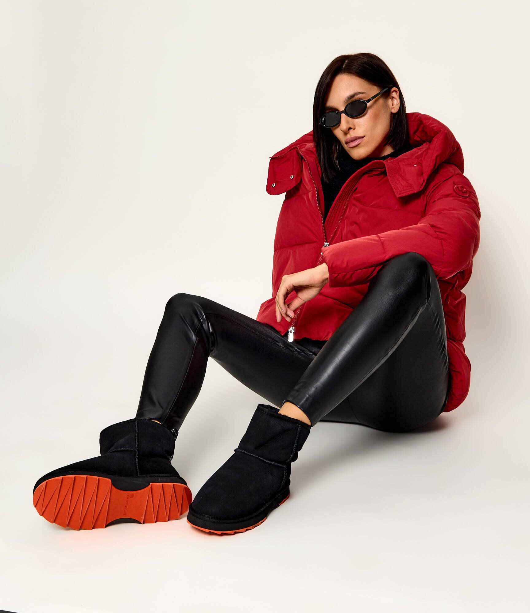 EMU Australia Bocanci Sharky Mini | piele întoarsă | lână
