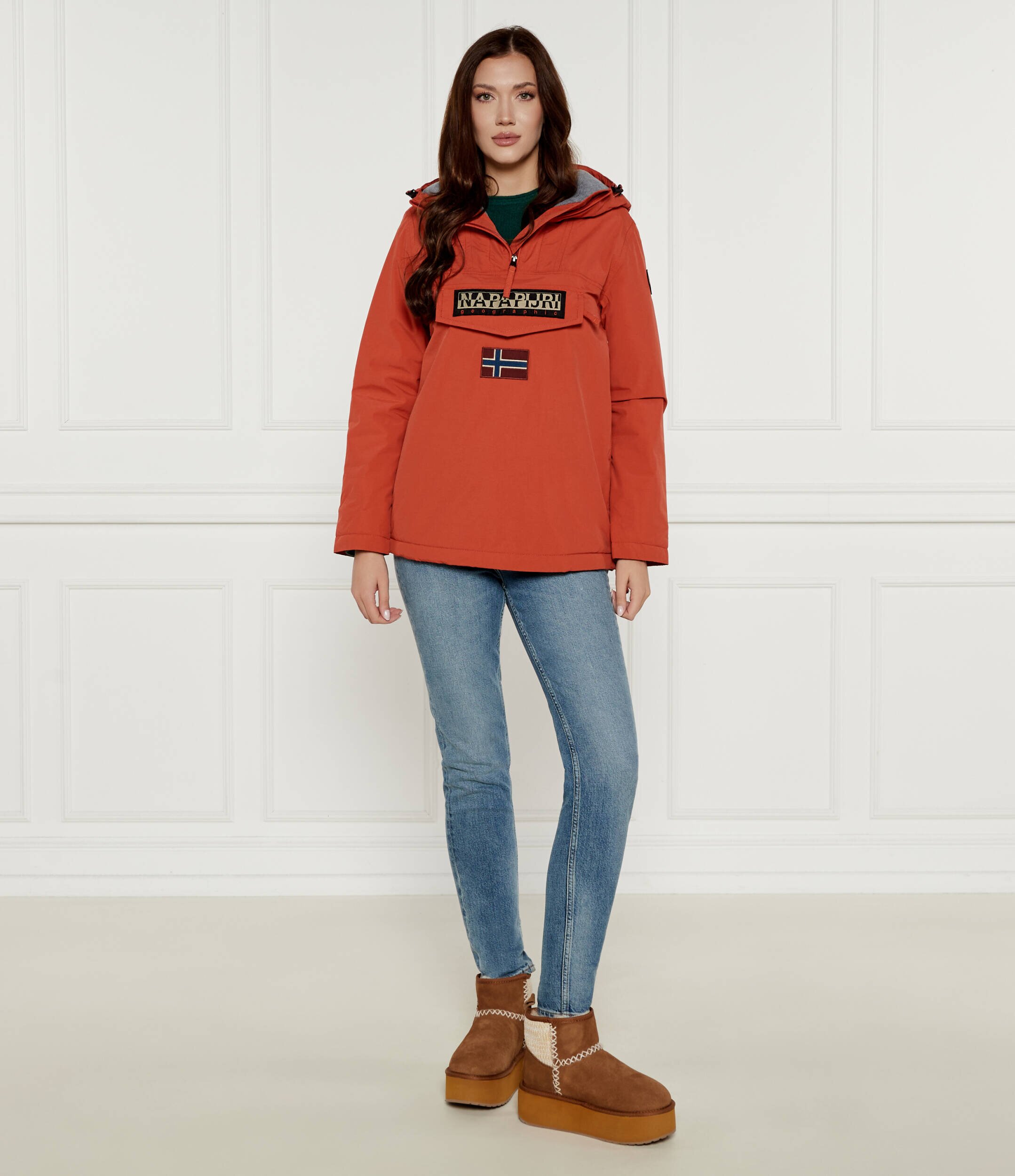 EMU Australia Bocanci Stinger Knit Flatform | piele întoarsă