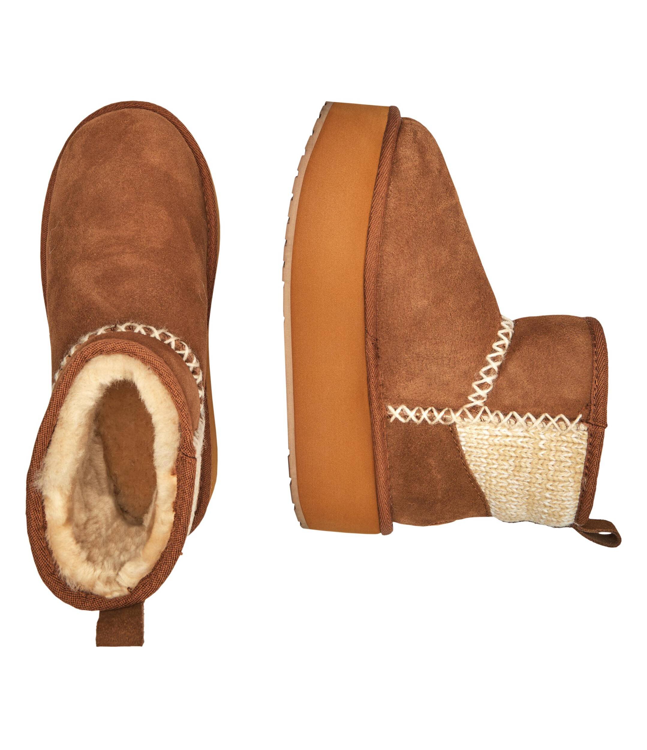 EMU Australia Bocanci Stinger Knit Flatform | piele întoarsă
