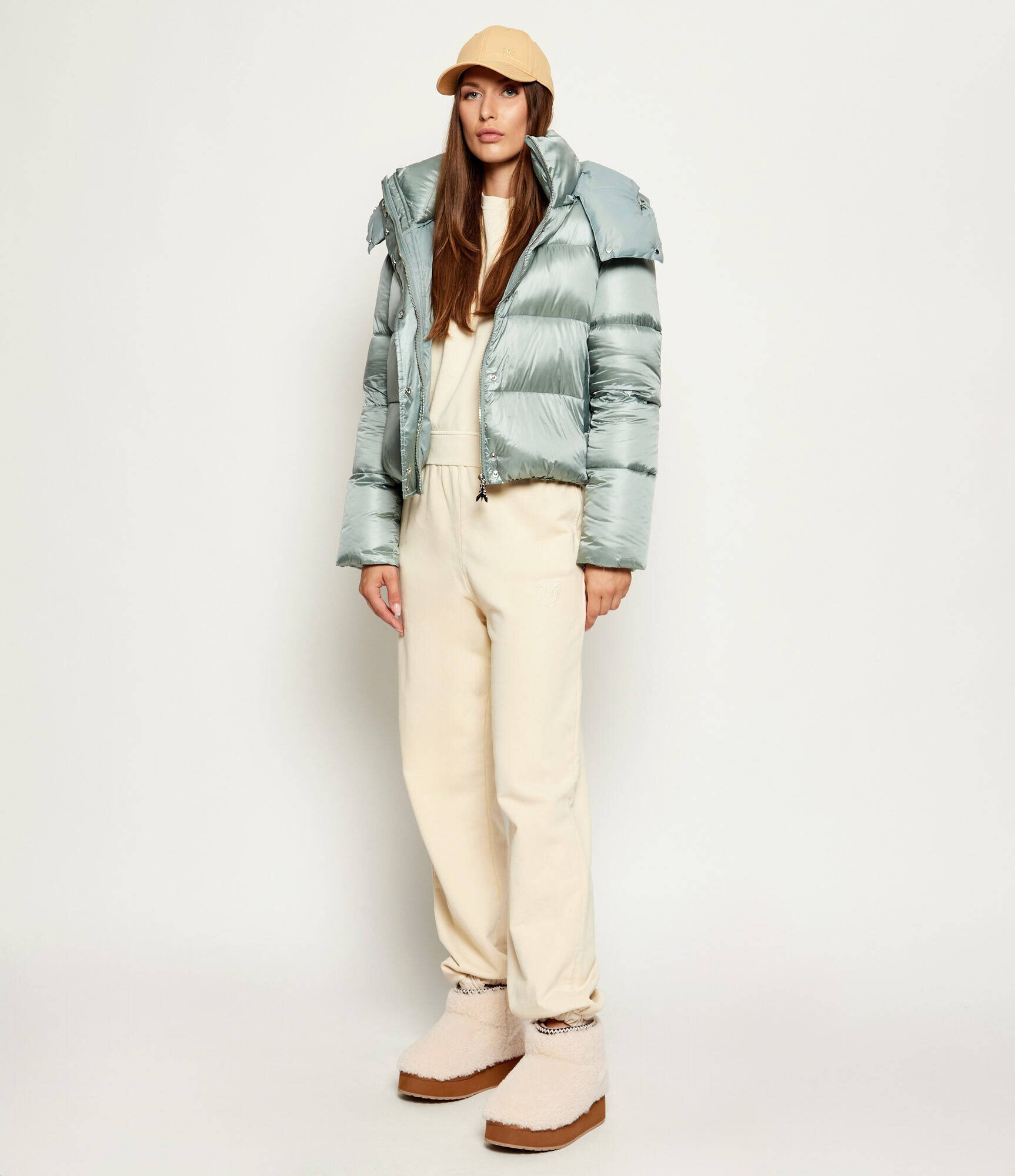 EMU Australia Bocanci Stinger Micro Flatform Teddy | lână | shearling