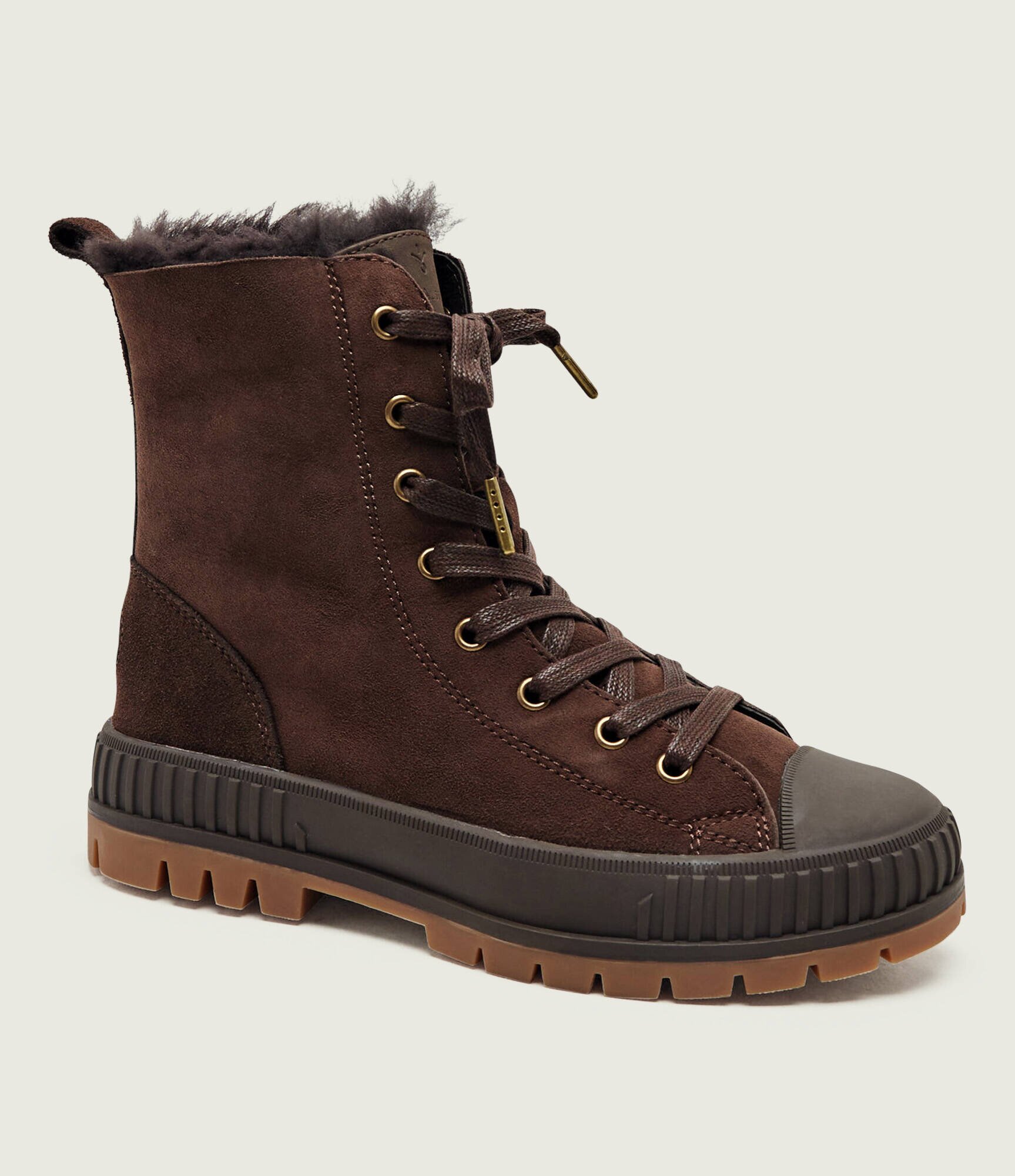 EMU Australia Căptușite botine Nomad Wanderer | piele întoarsă | shearling cu adaos de lână