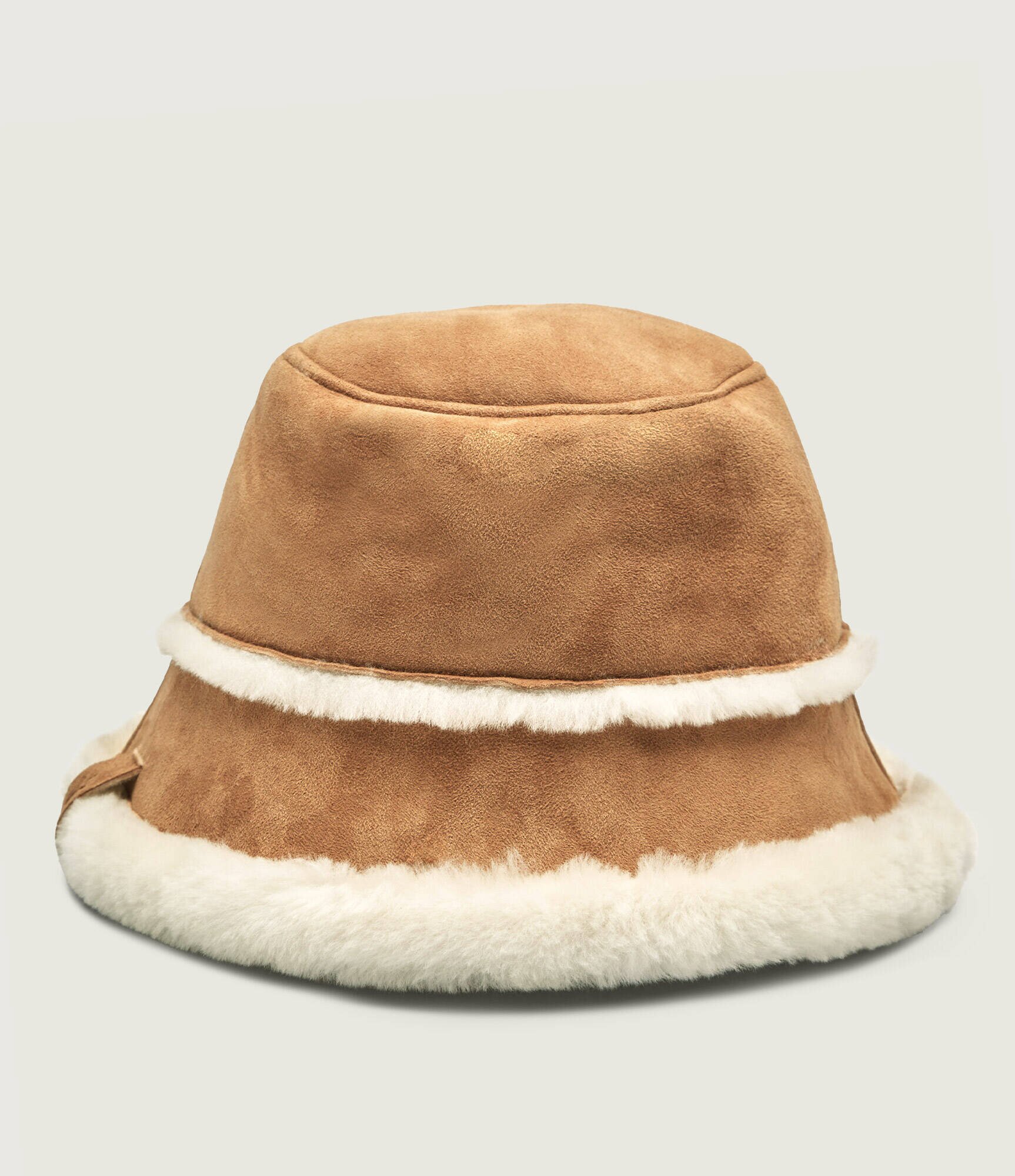 EMU Australia Cu două fețe pălărie Shearling | piele întoarsă