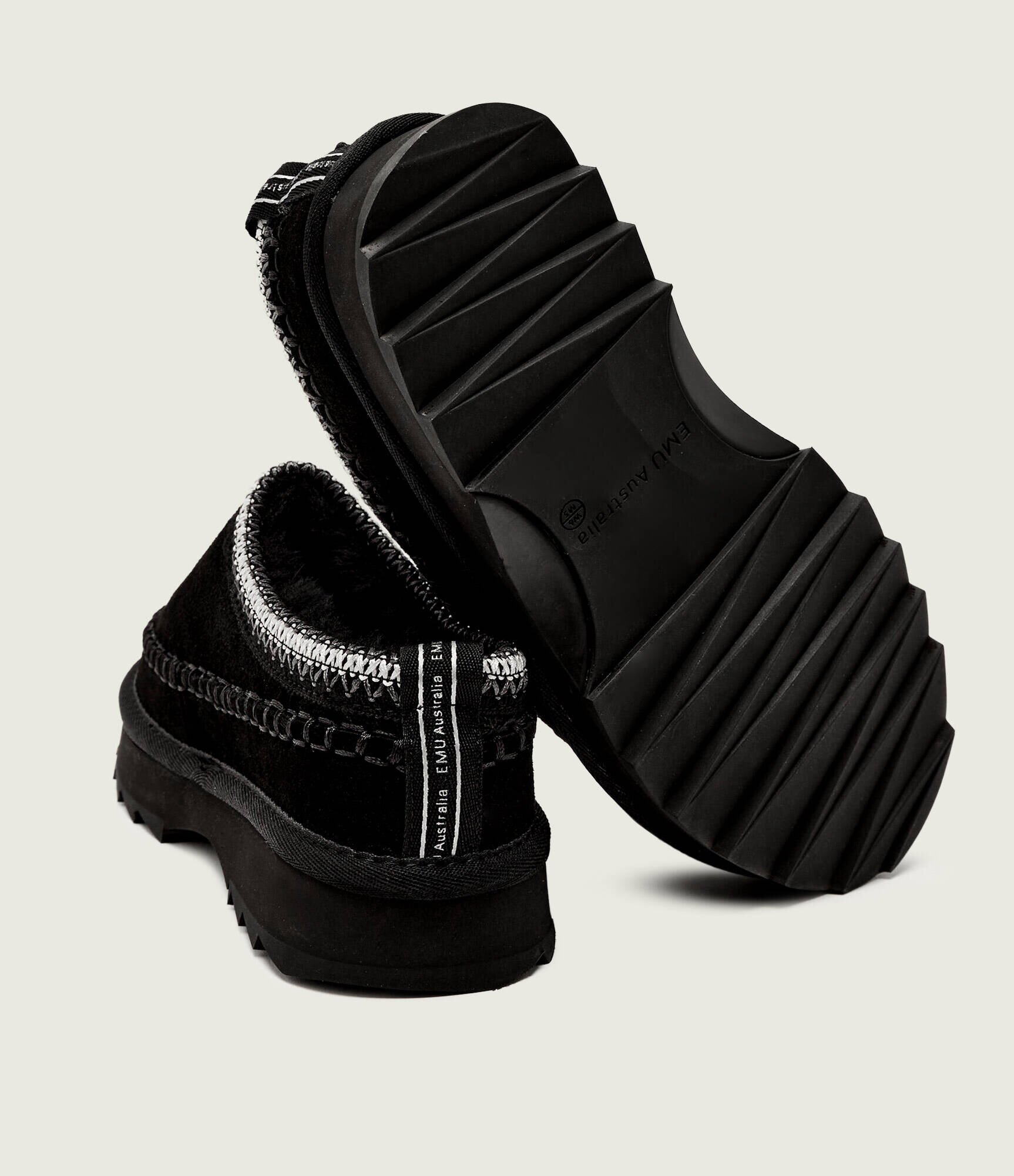EMU Australia Mules (încălțăminte) Sharky Adventure Scuff cu adaos de lână | piele întoarsă