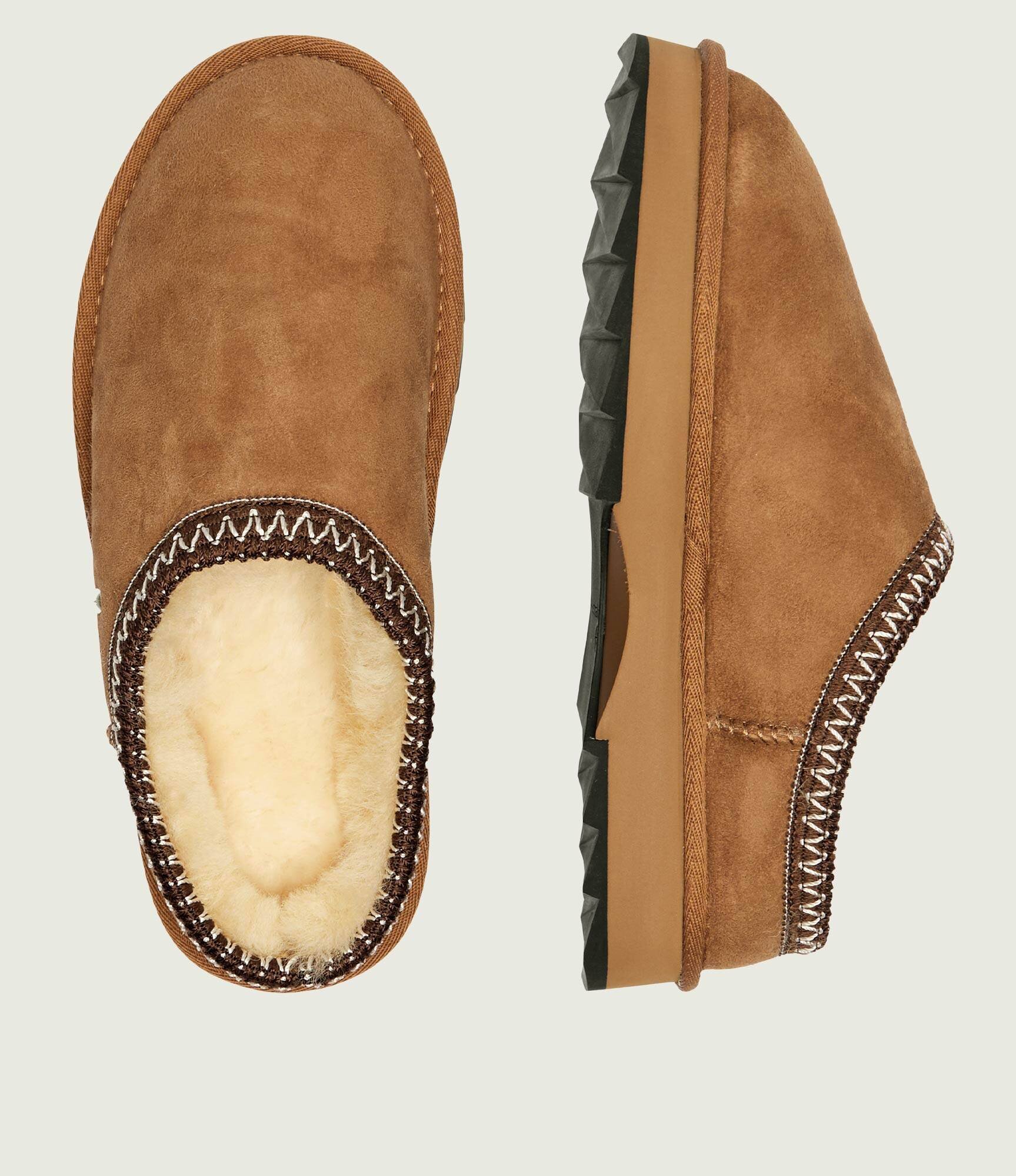 EMU Australia Mules (încălțăminte) Sharky Scuff | piele întoarsă (zamsz) | cu adaos de lână