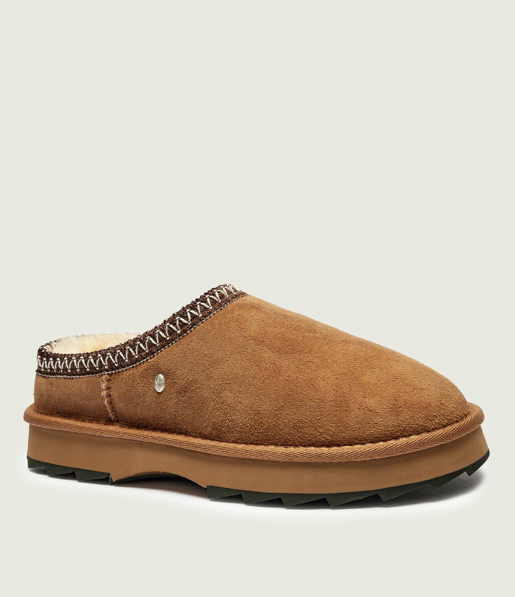EMU Australia Mules (încălțăminte) Sharky Scuff | piele întoarsă (zamsz) | cu adaos de lână
