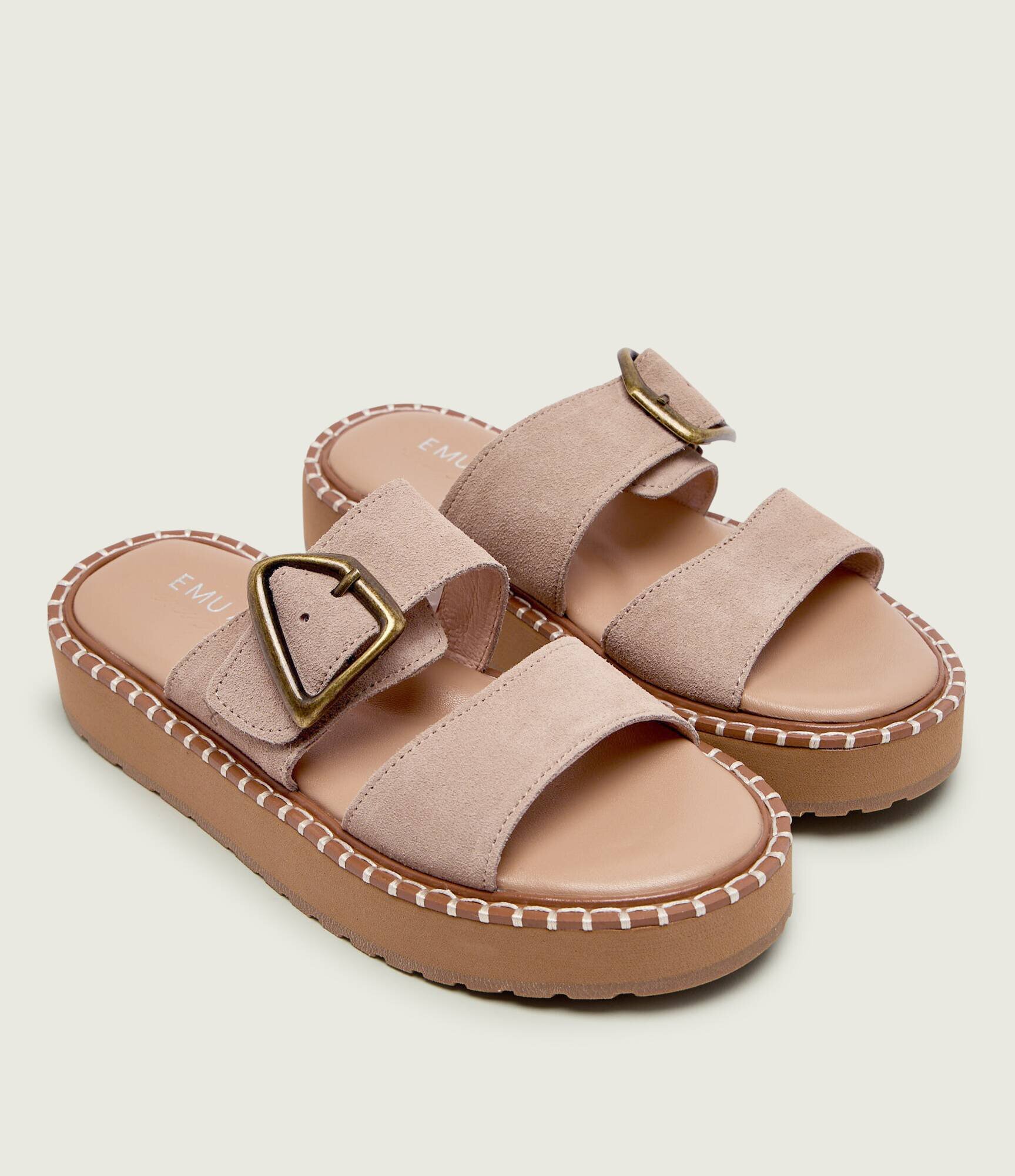 EMU Australia Șlapi Scarlet | piele întoarsă