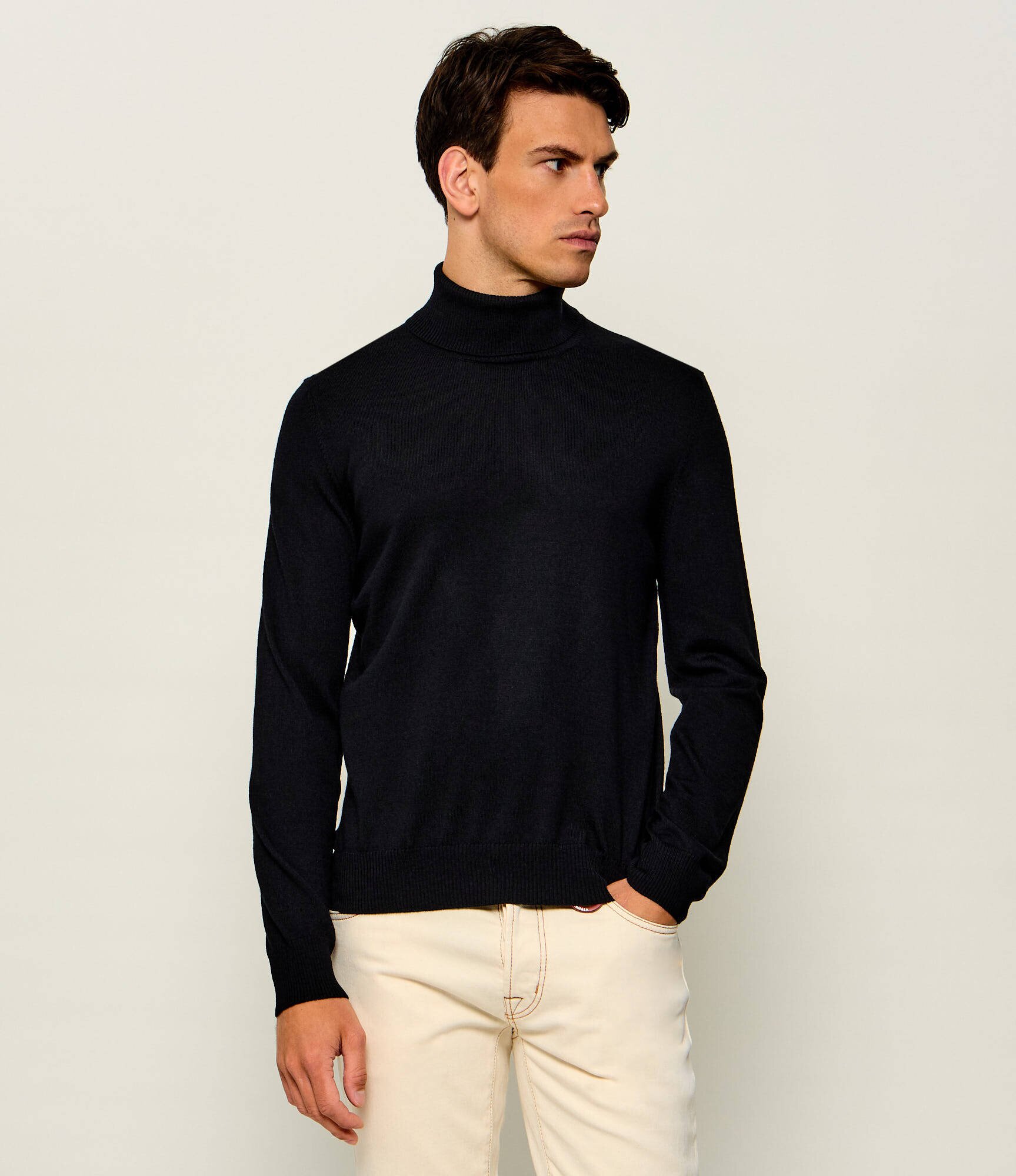 FAY De lână maletă Dolcevita F.12 | regular fit