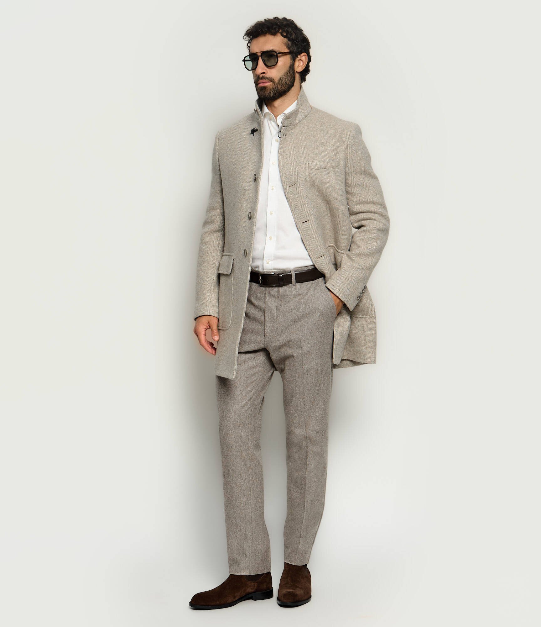 FAY De lână pantaloni Fondo 19 | regular fit
