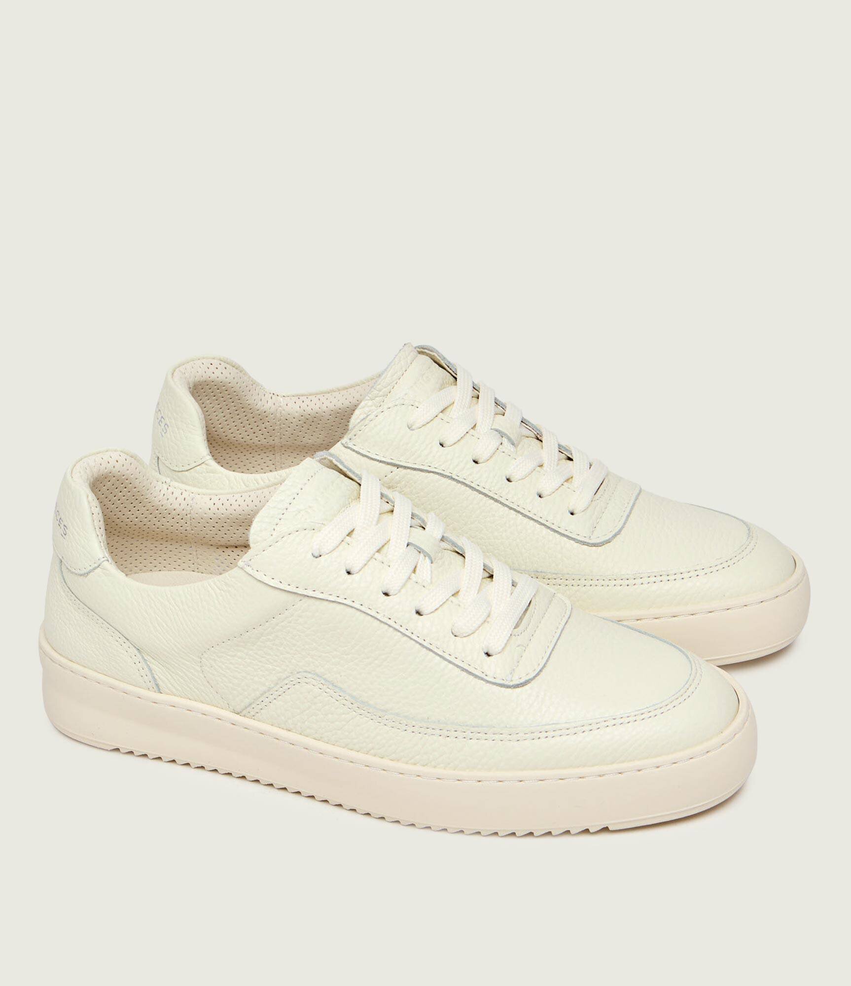 Filling Pieces Teniși din piele Mondo Grain