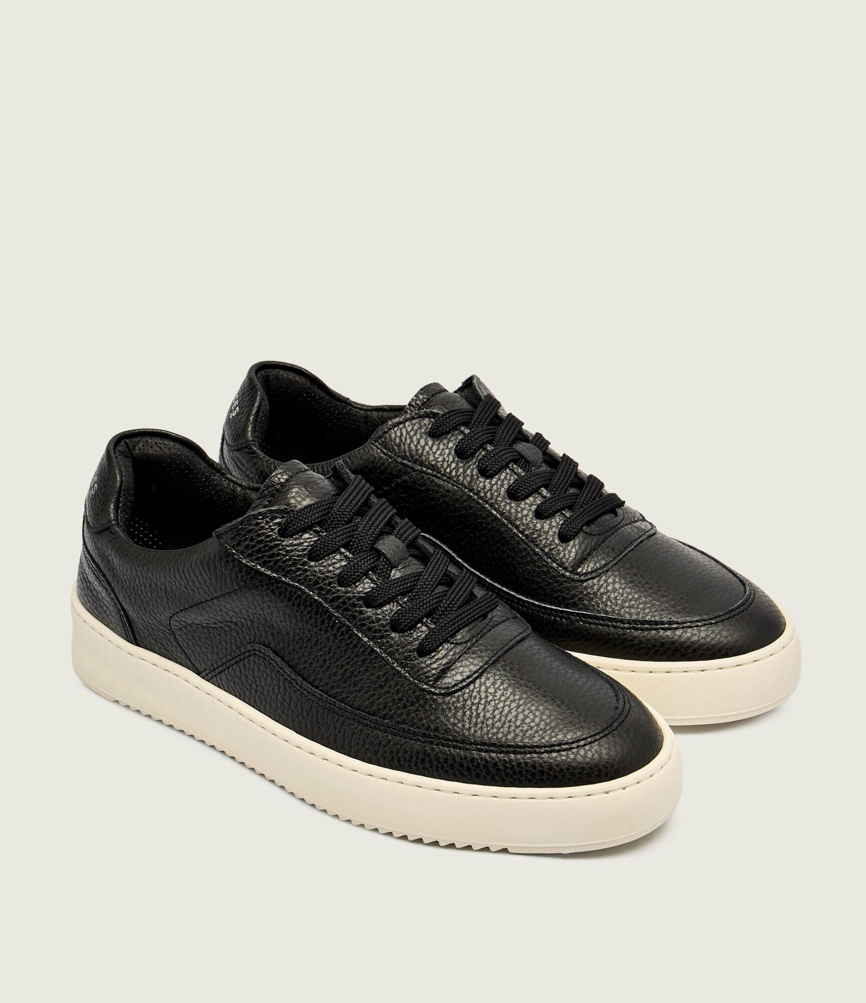 Filling Pieces Teniși din piele Mondo Grain