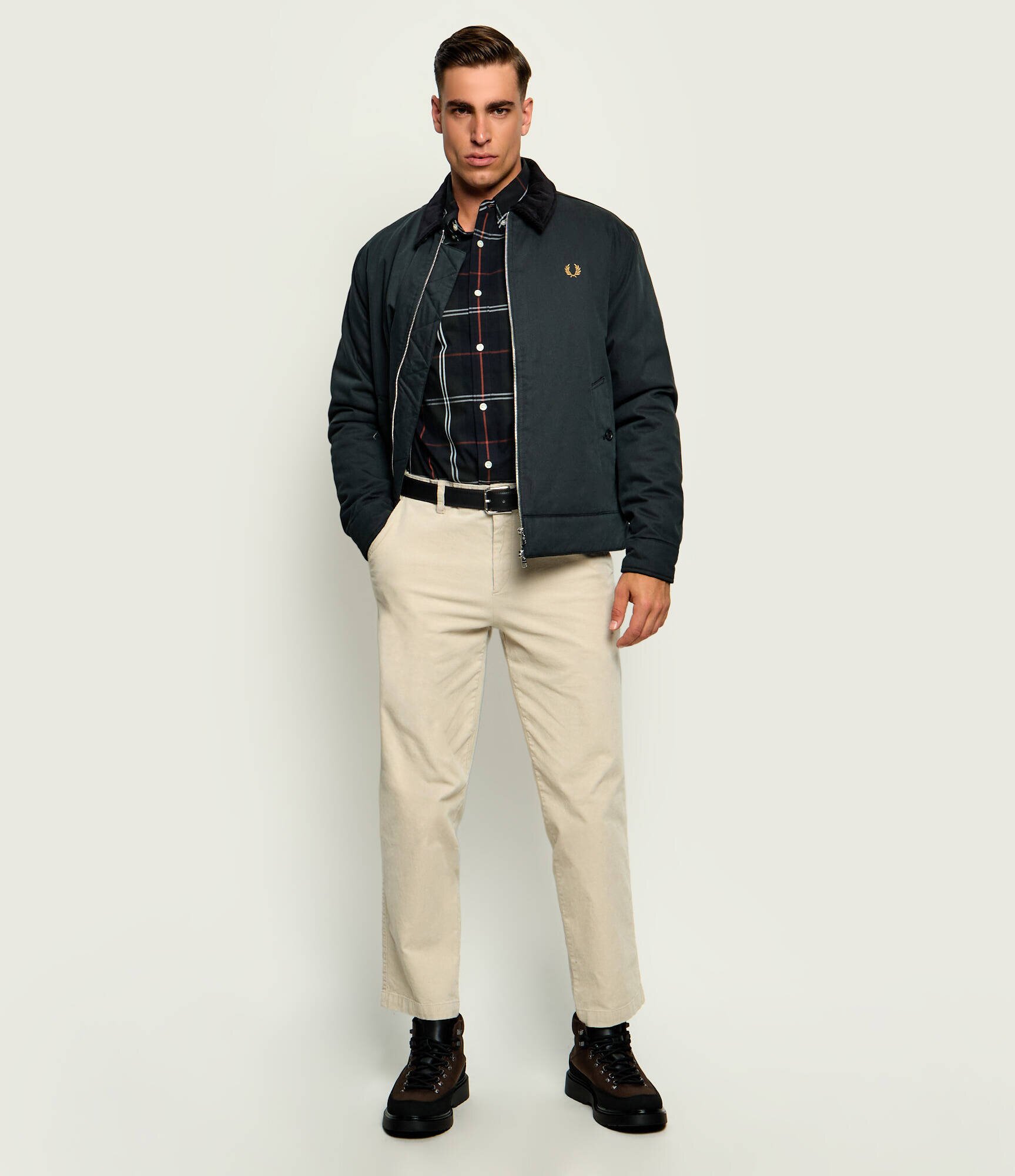 Fred Perry Geacă | regular fit | catifea reiată