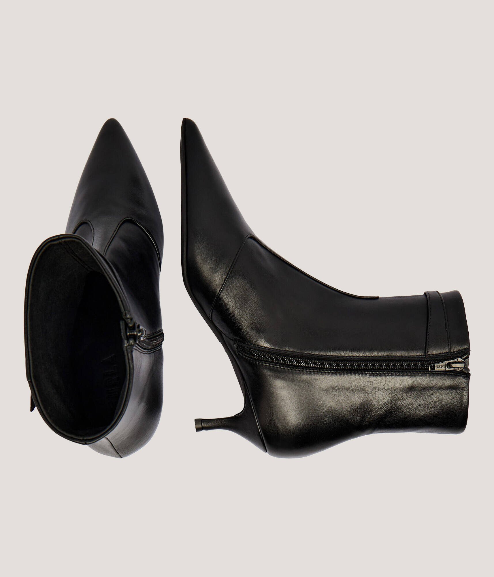 Furla De piele botine cu toc subțire Sfera