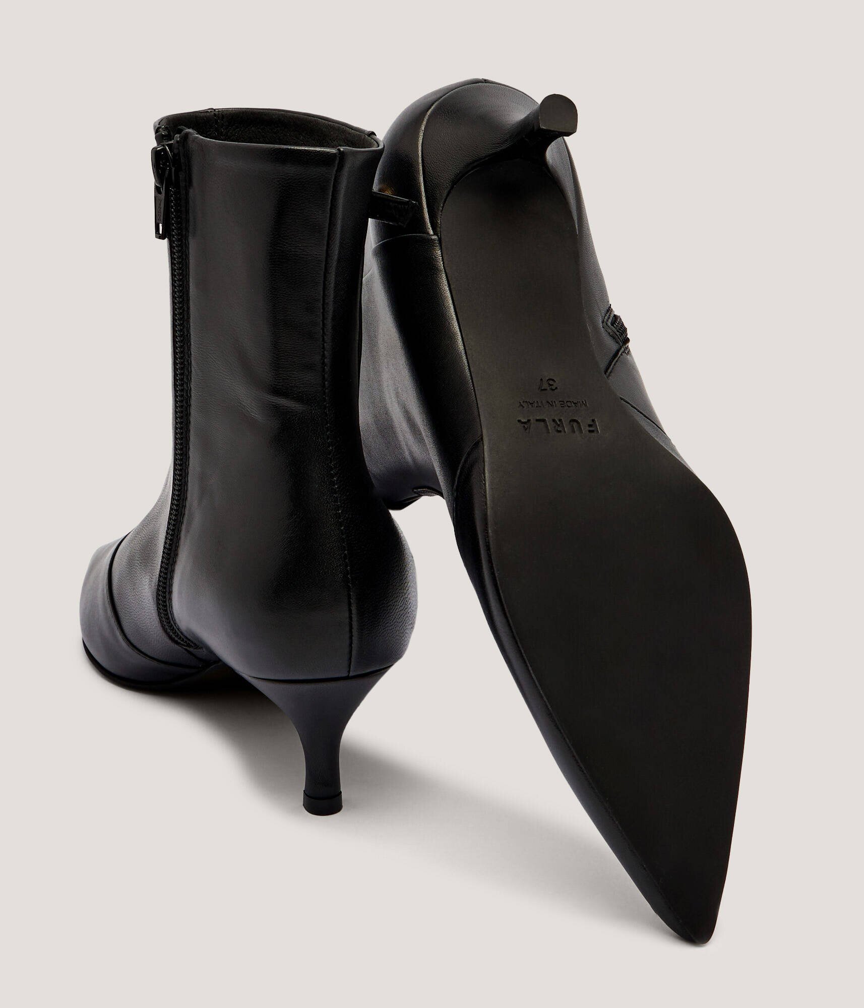 Furla De piele botine cu toc subțire Sfera