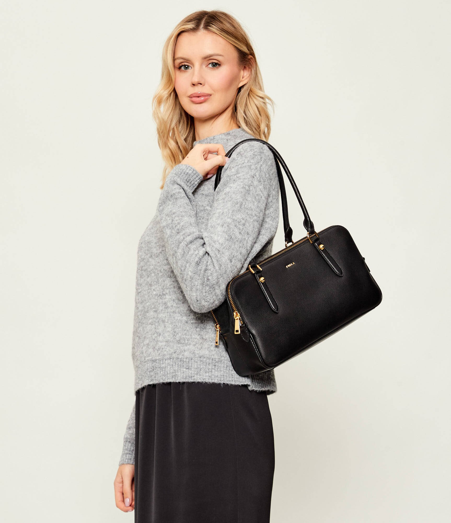 Furla De piele cufăr GIULIA