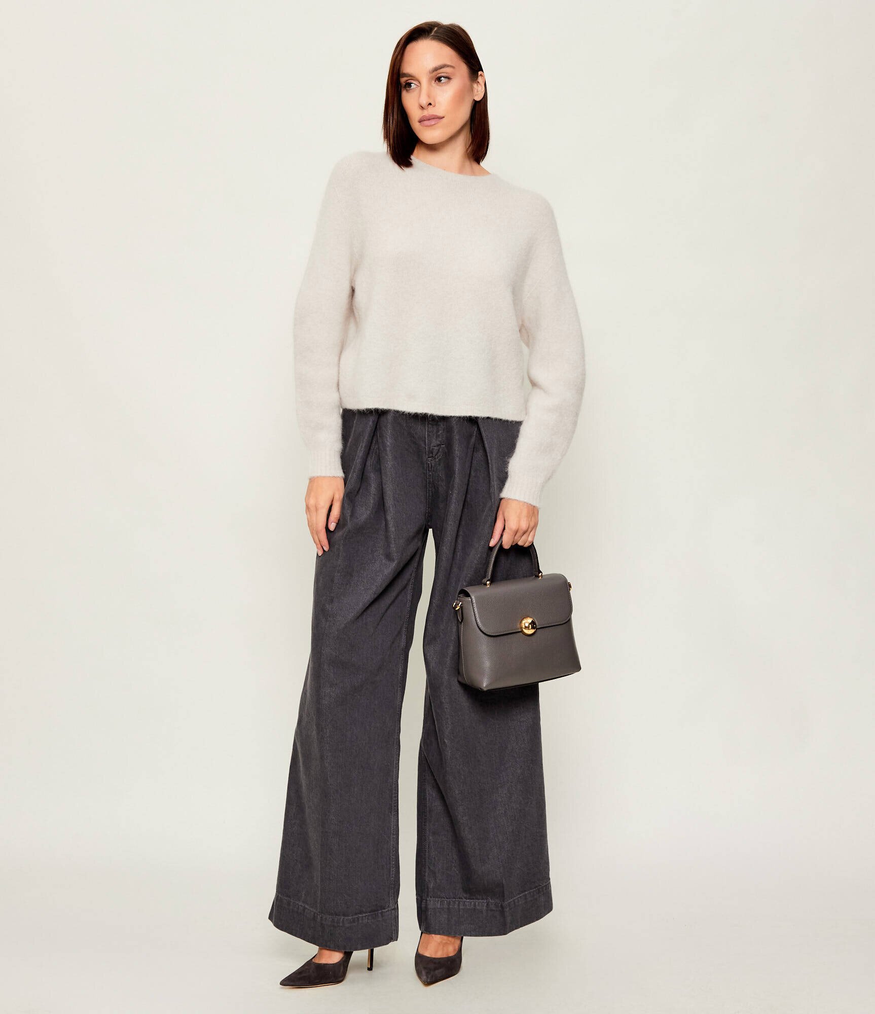 Furla De piele cufăr MOONLIGHT S