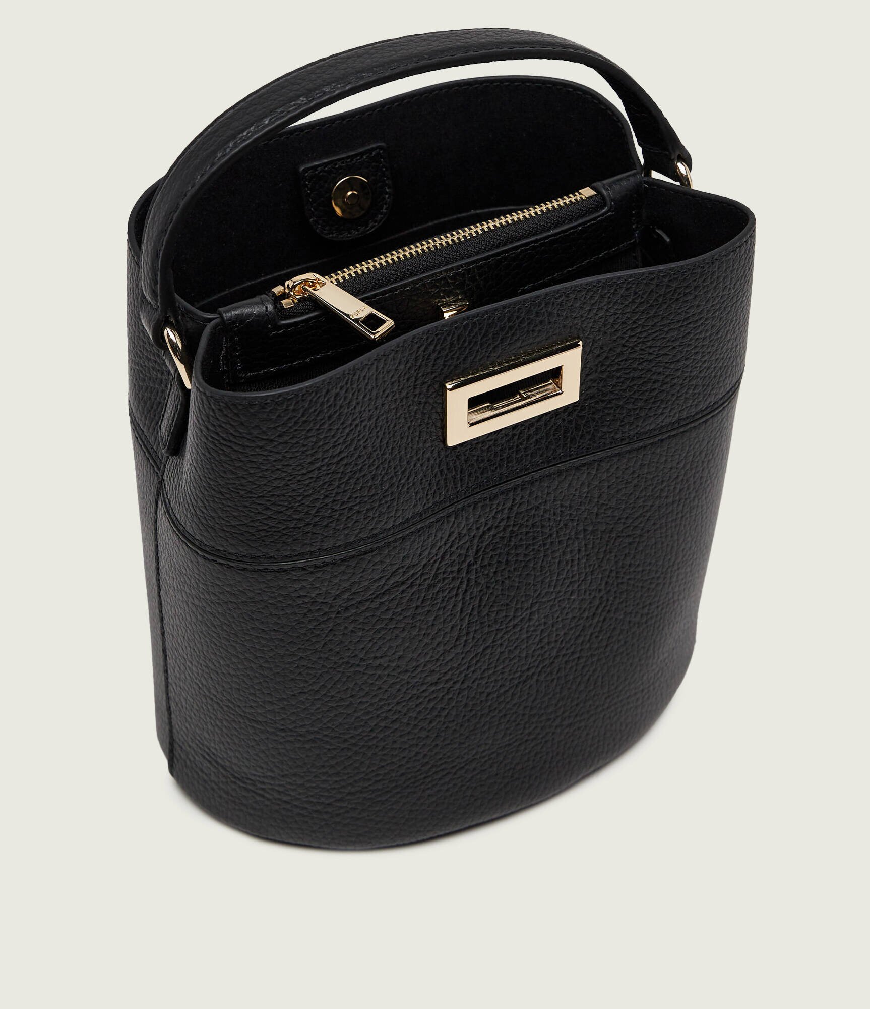 Furla De piele geantă pe umăr AMELIA