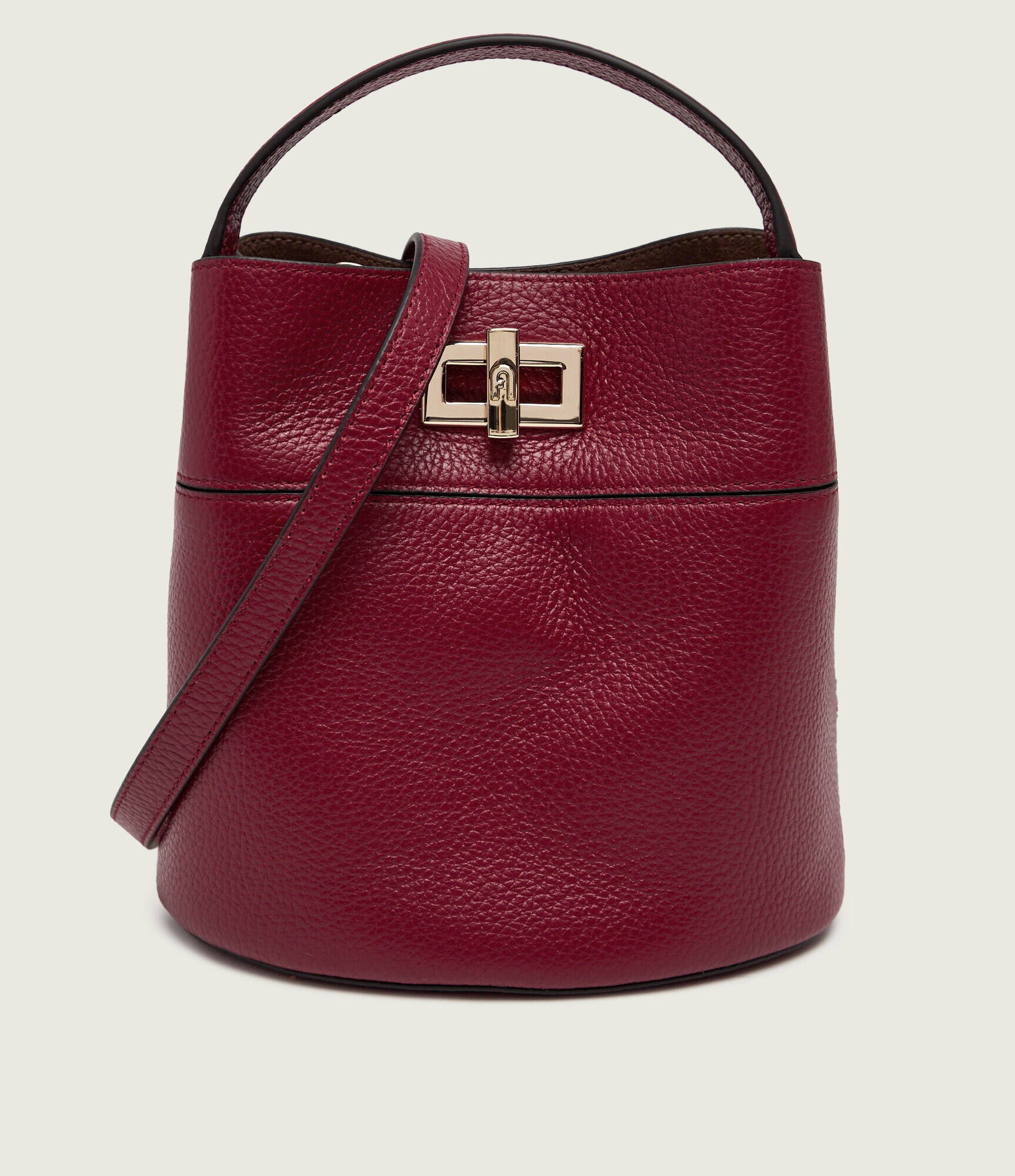 Furla De piele geantă pe umăr AMELIA