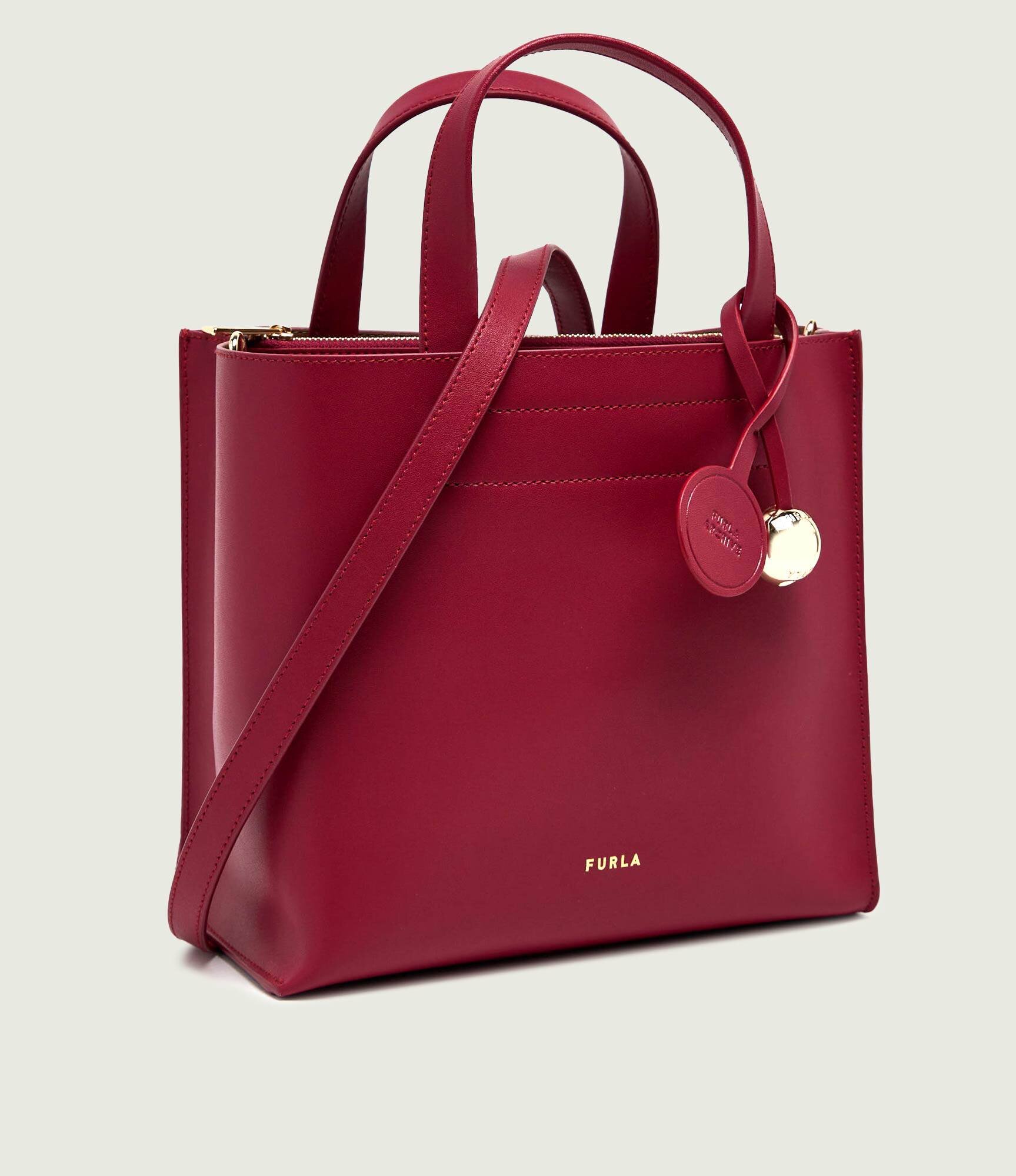 Furla De piele geantă pe umăr Divide It
