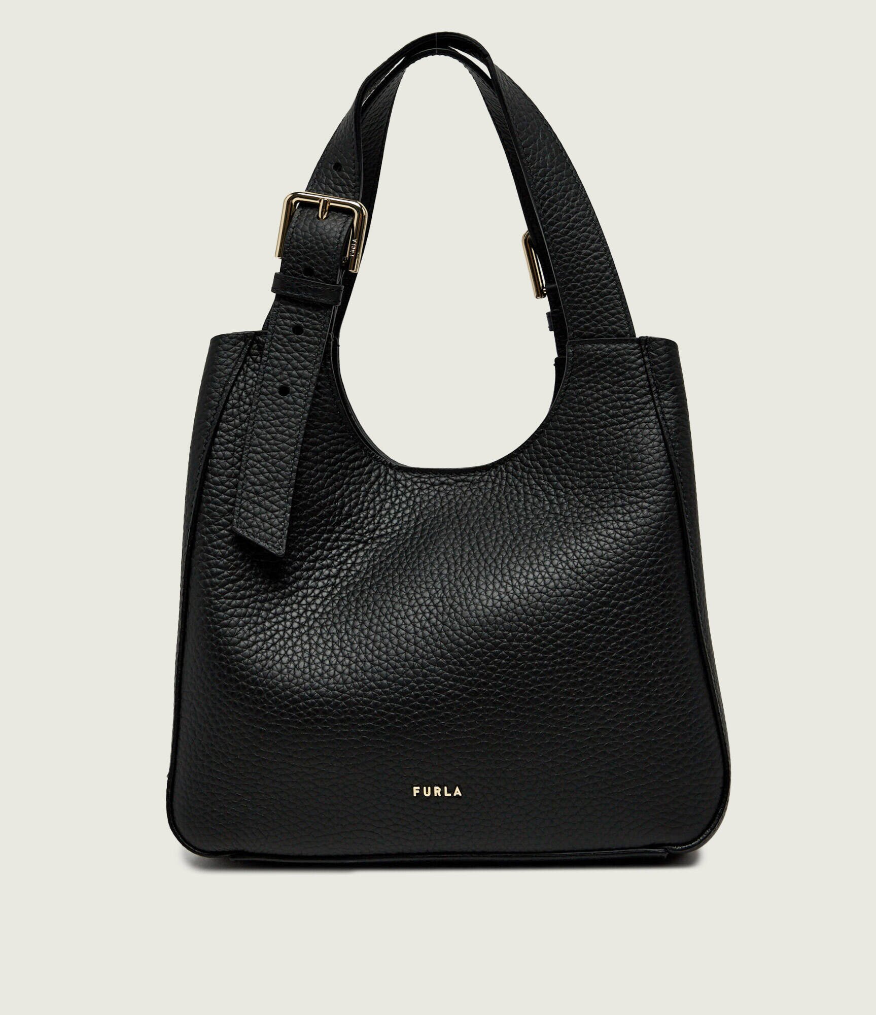 Furla De piele geantă pe umăr Dora