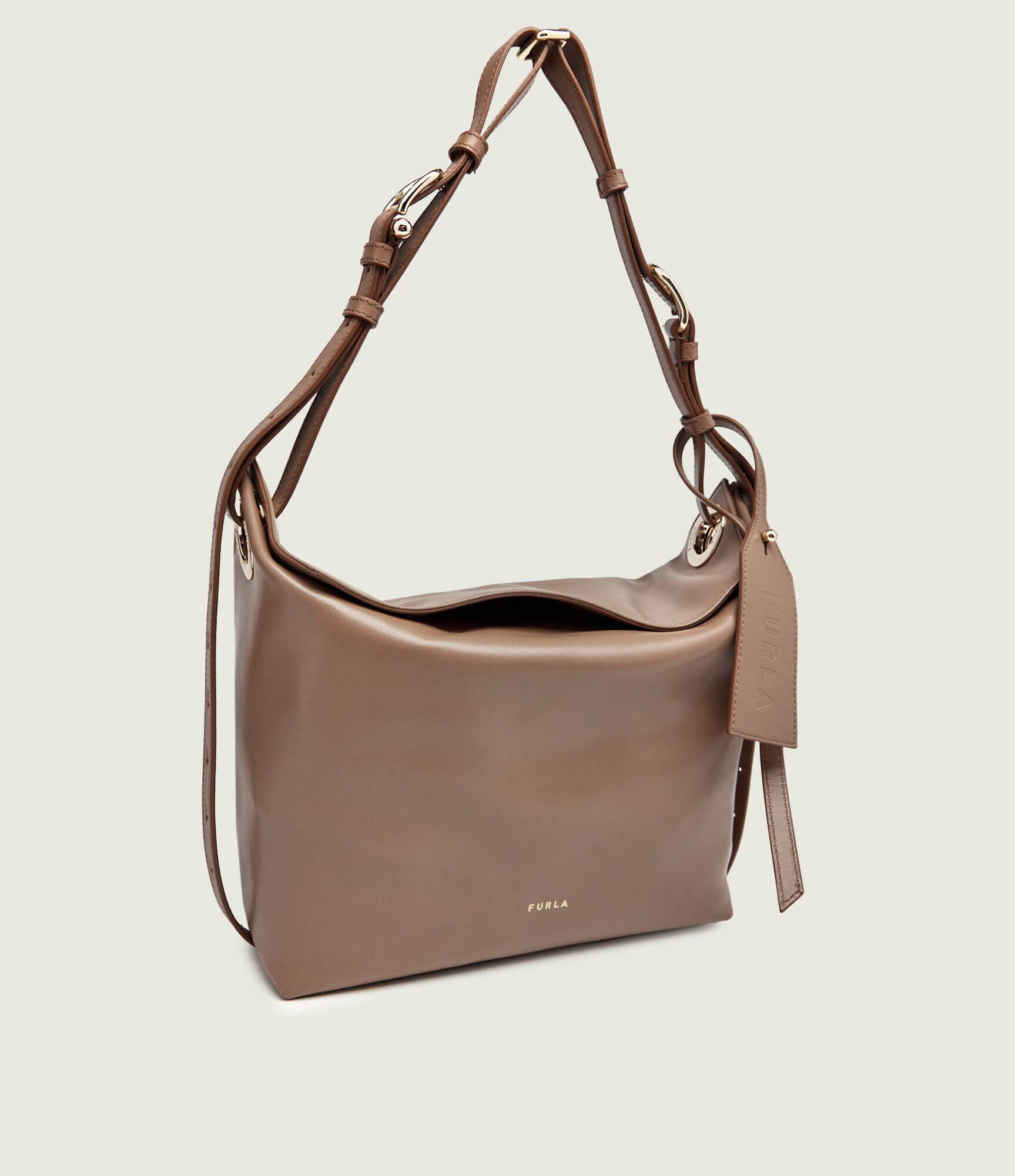 Furla De piele geantă pe umăr Ginevra M
