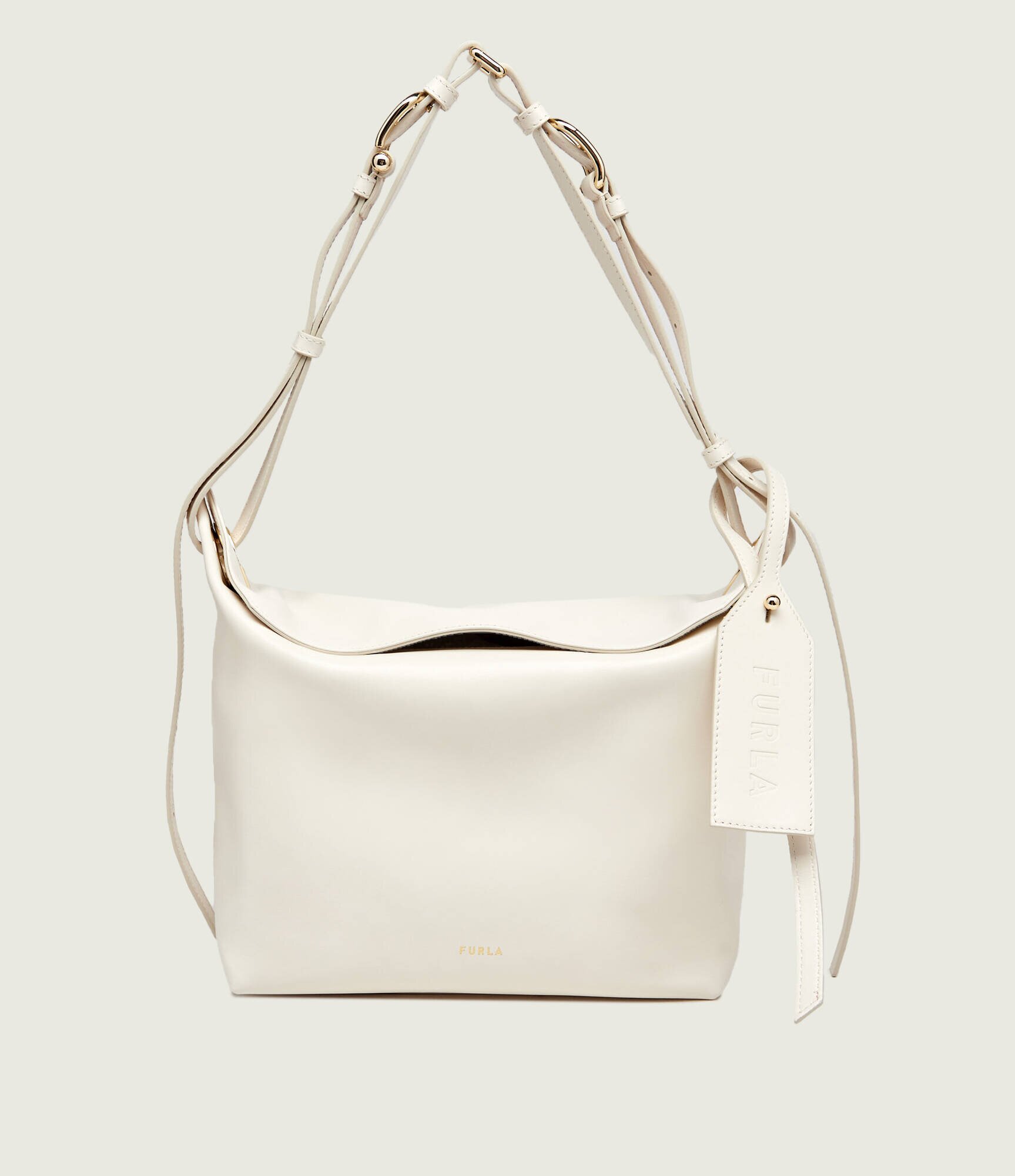 Furla De piele geantă pe umăr Ginevra M