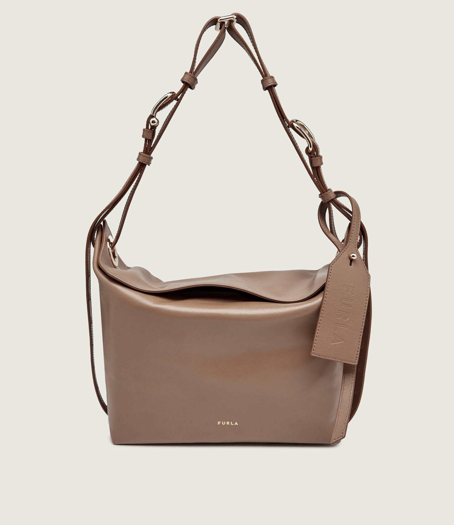 Furla De piele geantă pe umăr Ginevra M