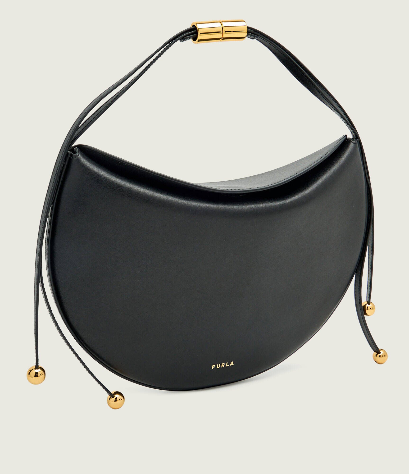 Furla De piele geantă pe umăr MOONSTONE