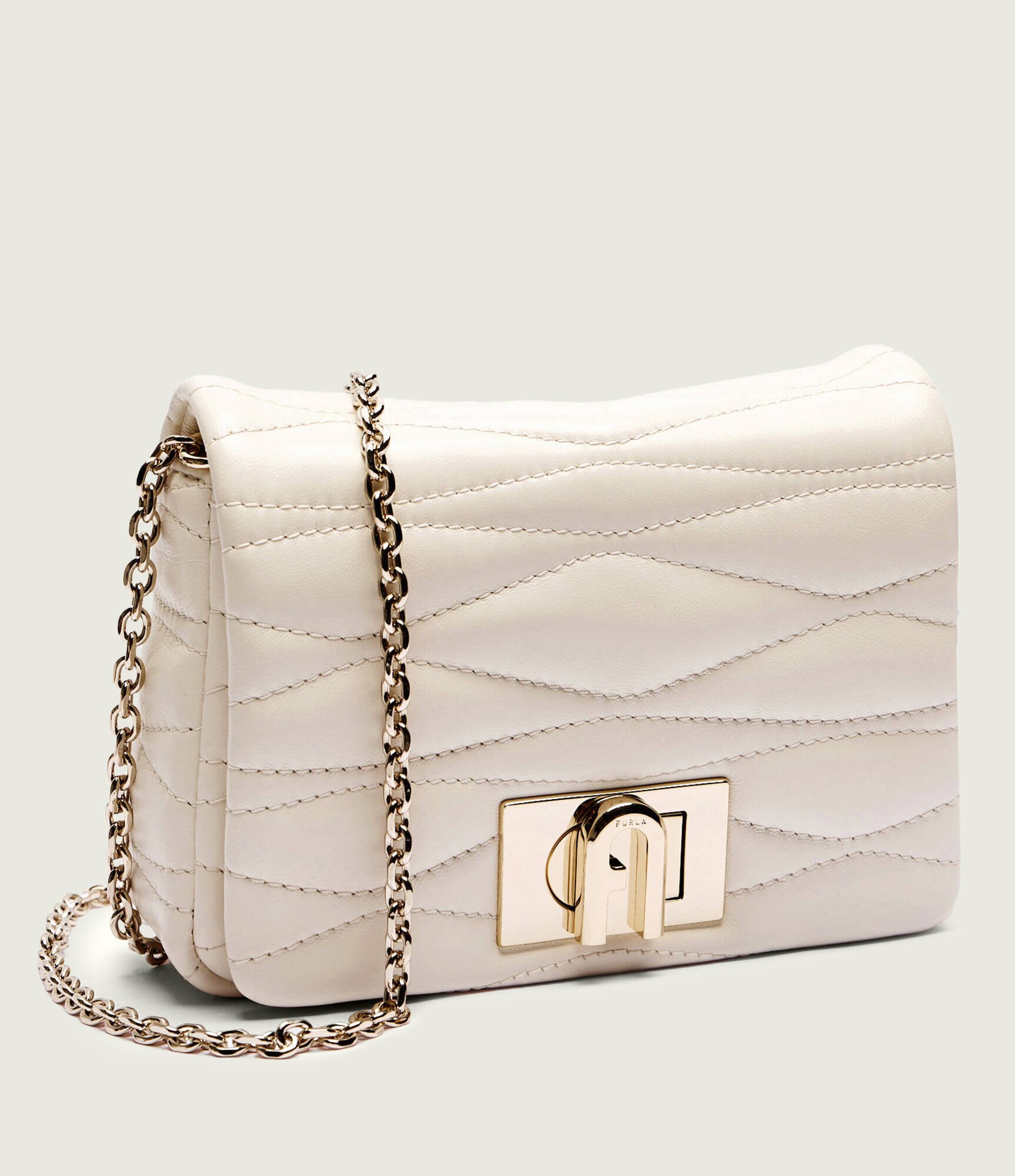 Furla De piele geantă poștaș 1927 Mini Soft