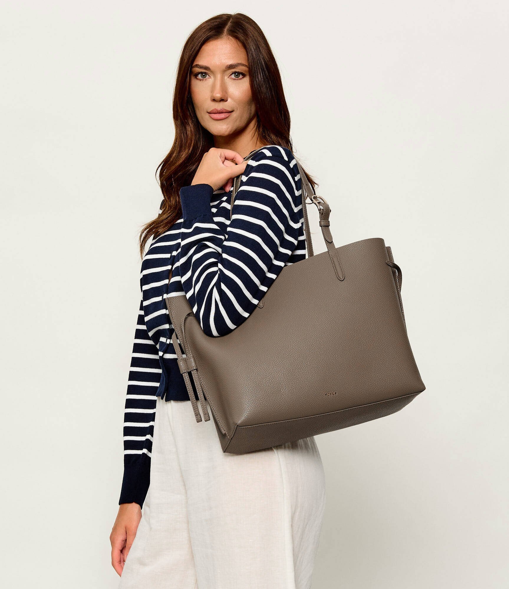 Furla De piele geantă shopper Ava