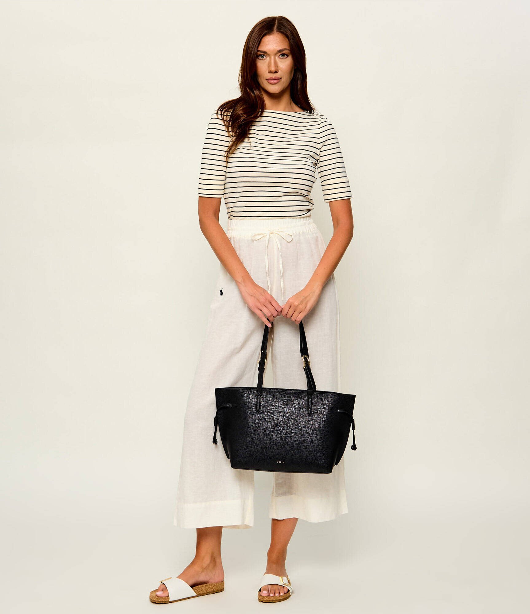 Furla De piele geantă shopper Ava M