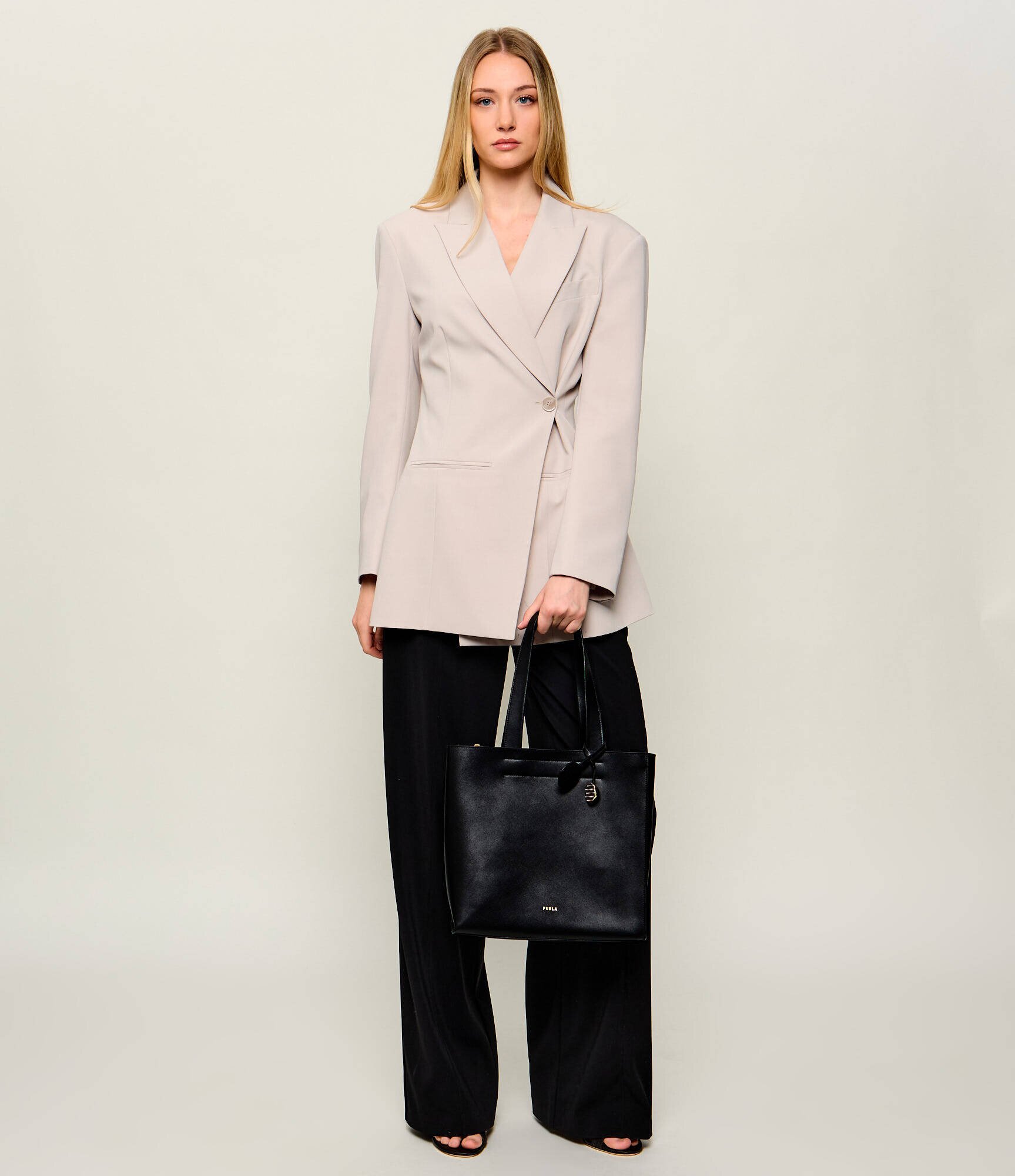 Furla De piele geantă shopper DIVIDE IT M