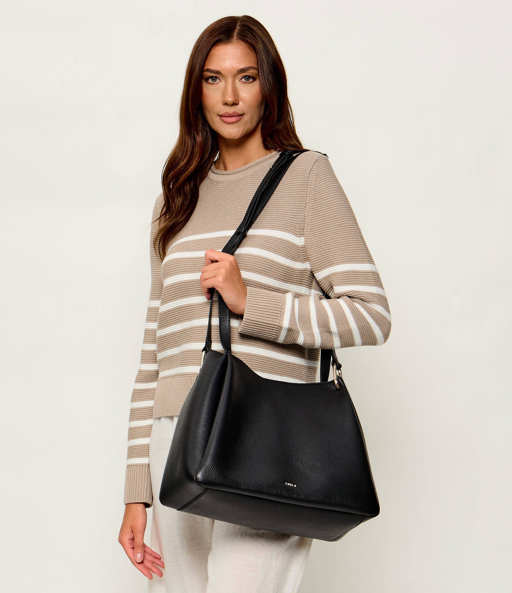 Furla De piele geantă shopper NUVOLA L