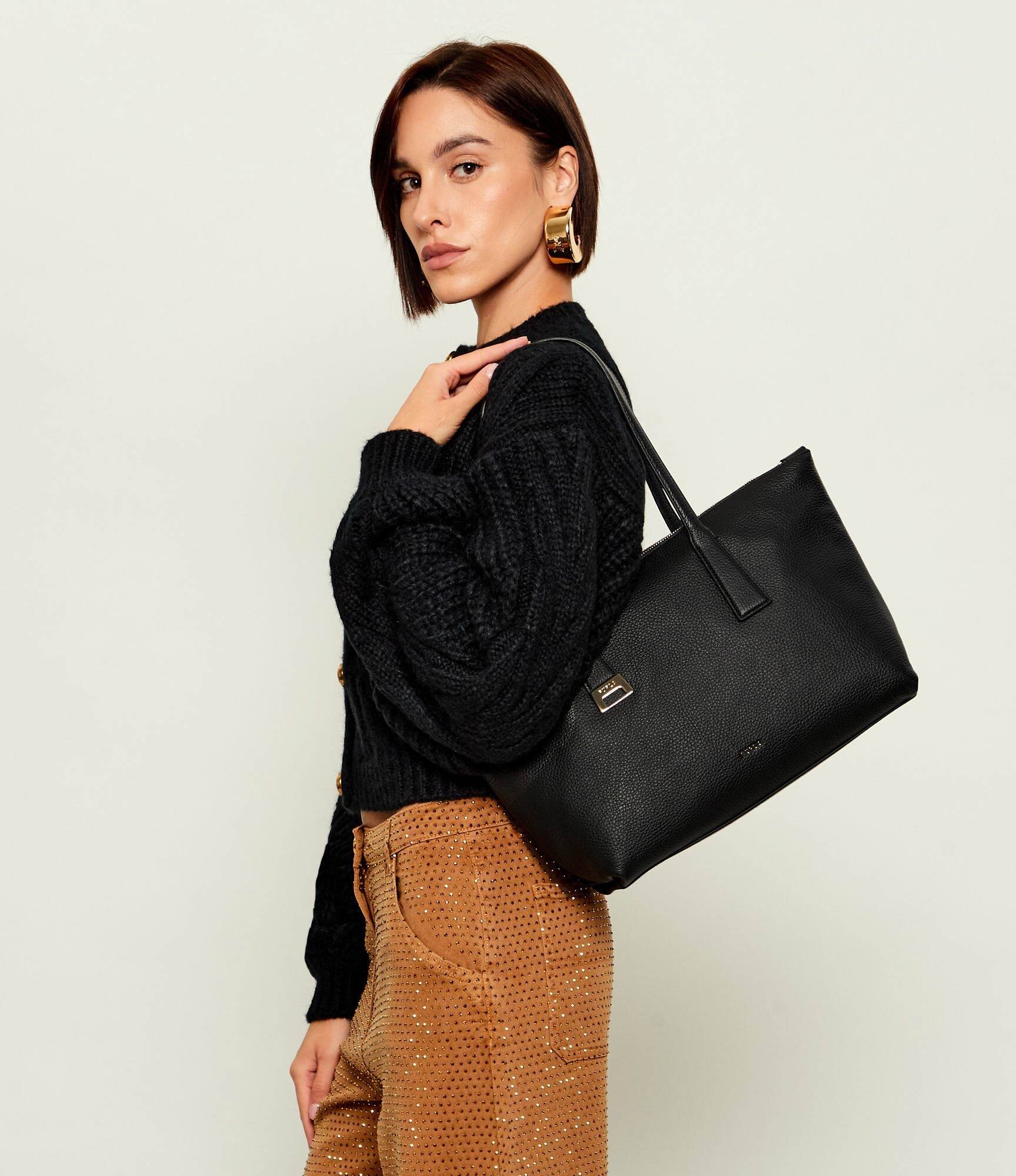 Furla De piele geantă shopper Olivia