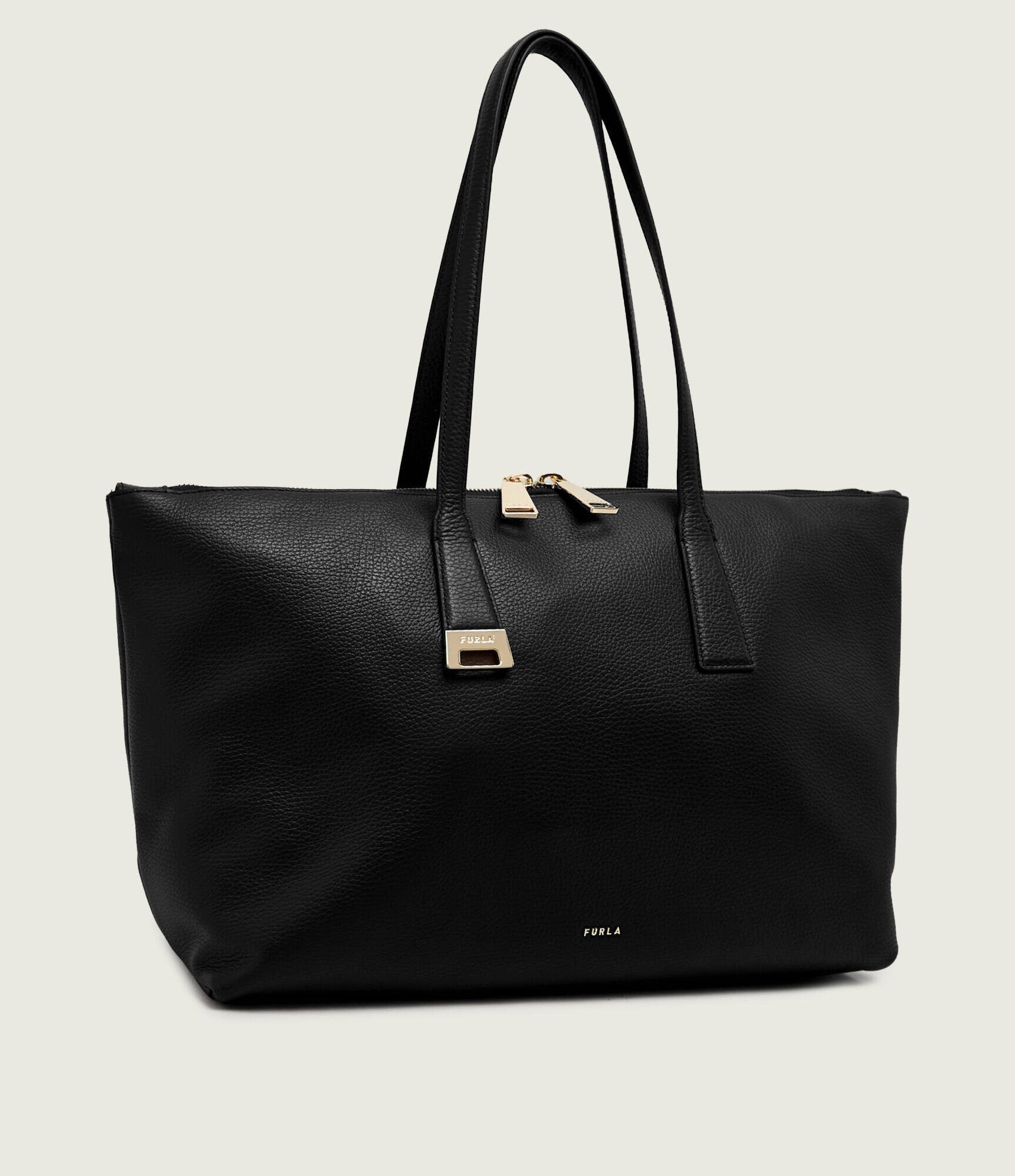 Furla De piele geantă shopper Olivia