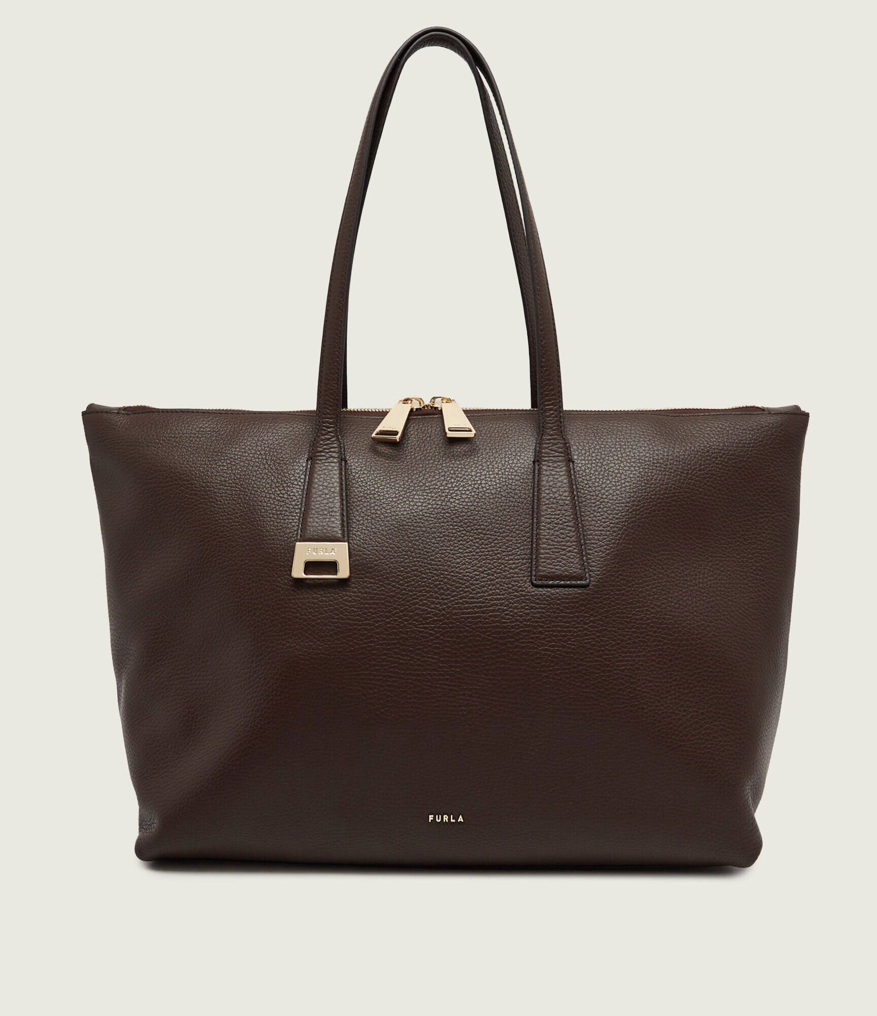 Furla De piele geantă shopper Olivia